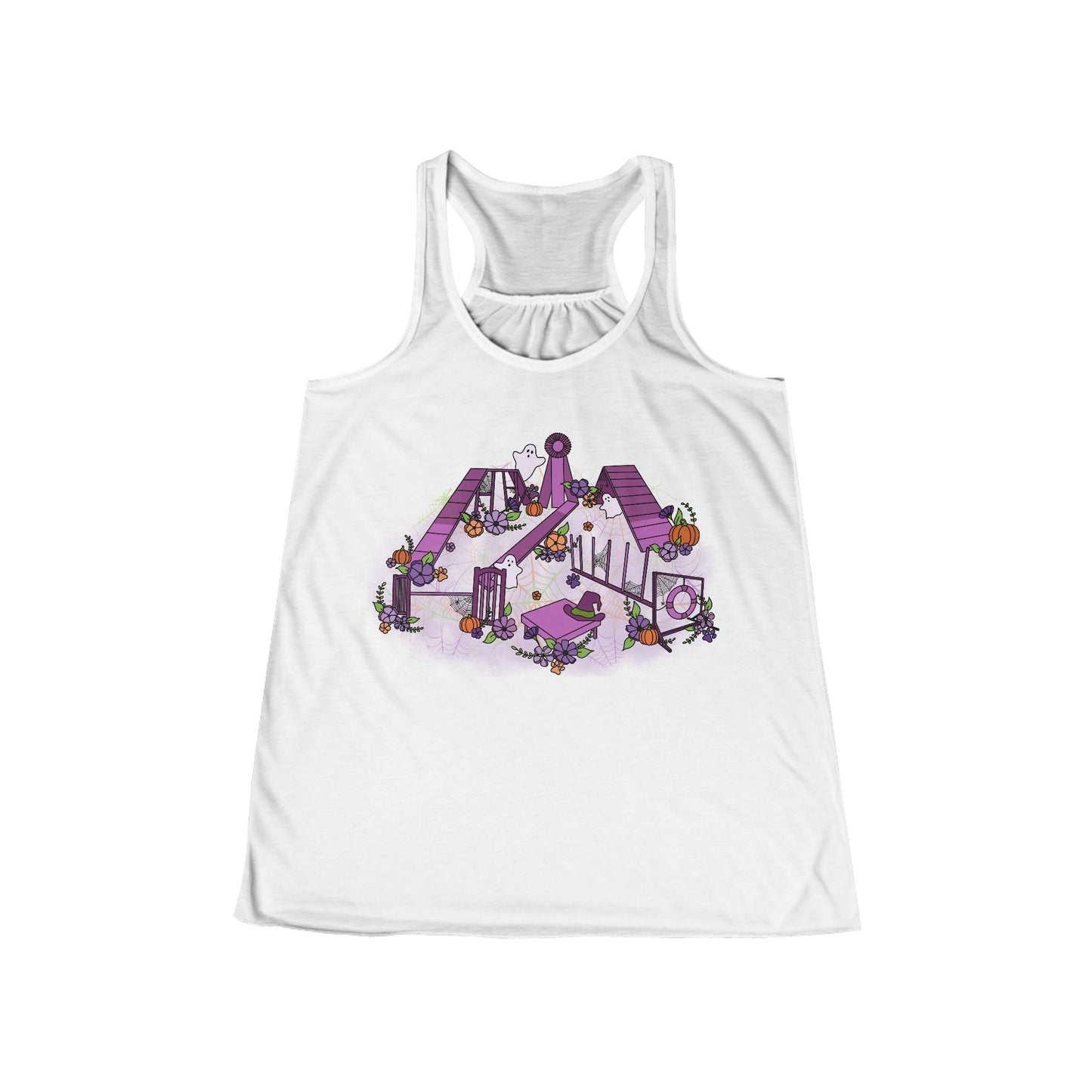 Spooky Agility Equipment Women's Flowy Racerback Tank