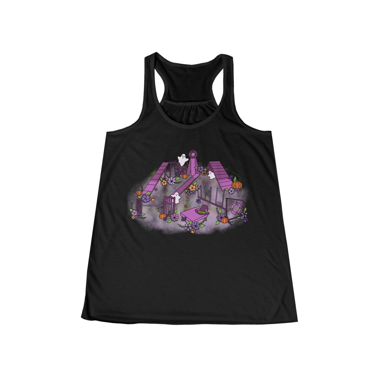 Spooky Agility Equipment Women's Flowy Racerback Tank