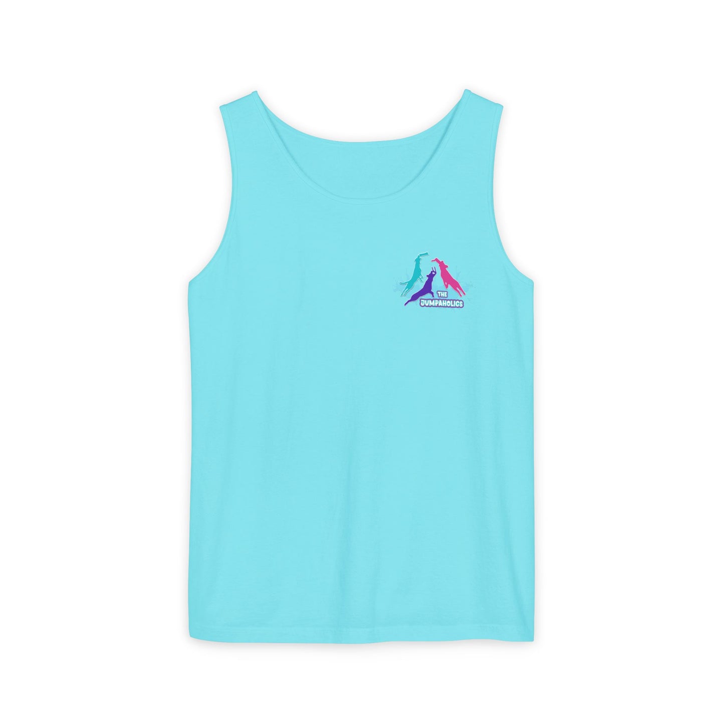 Jumpaholics Pocket Image Unisex Garment-Dyed Tank Top