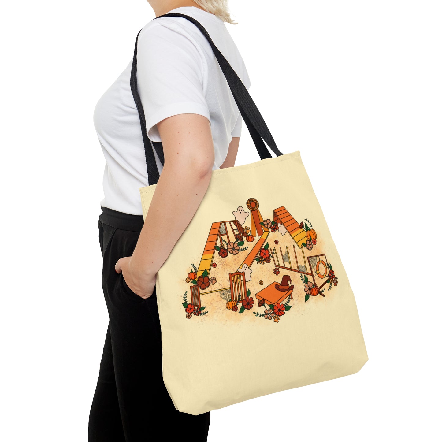 Candy Corn Halloween Agility Equipment Tote Bag