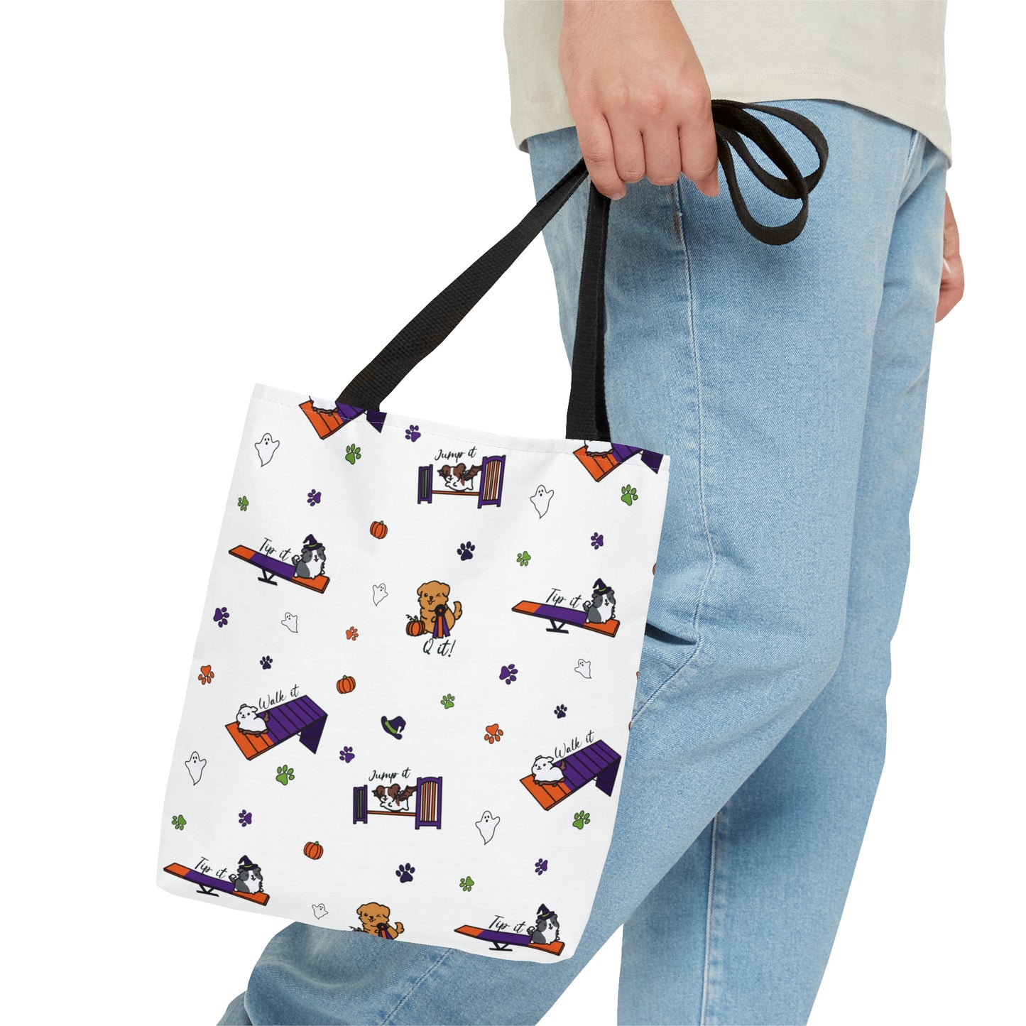 Halloween Agility Day Tote Bag