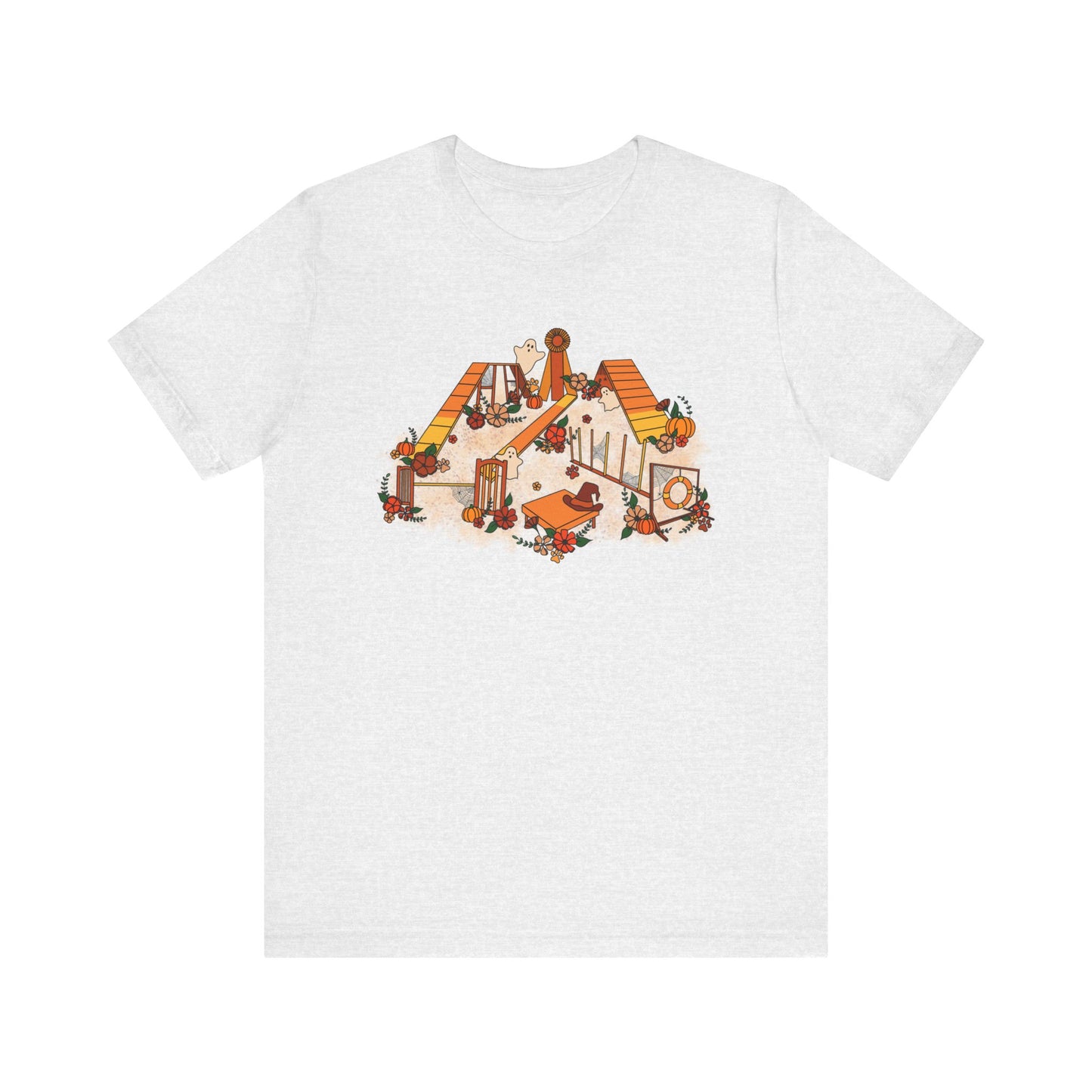 Candy Corn Agility Equipment Unisex Jersey Short Sleeve Tee