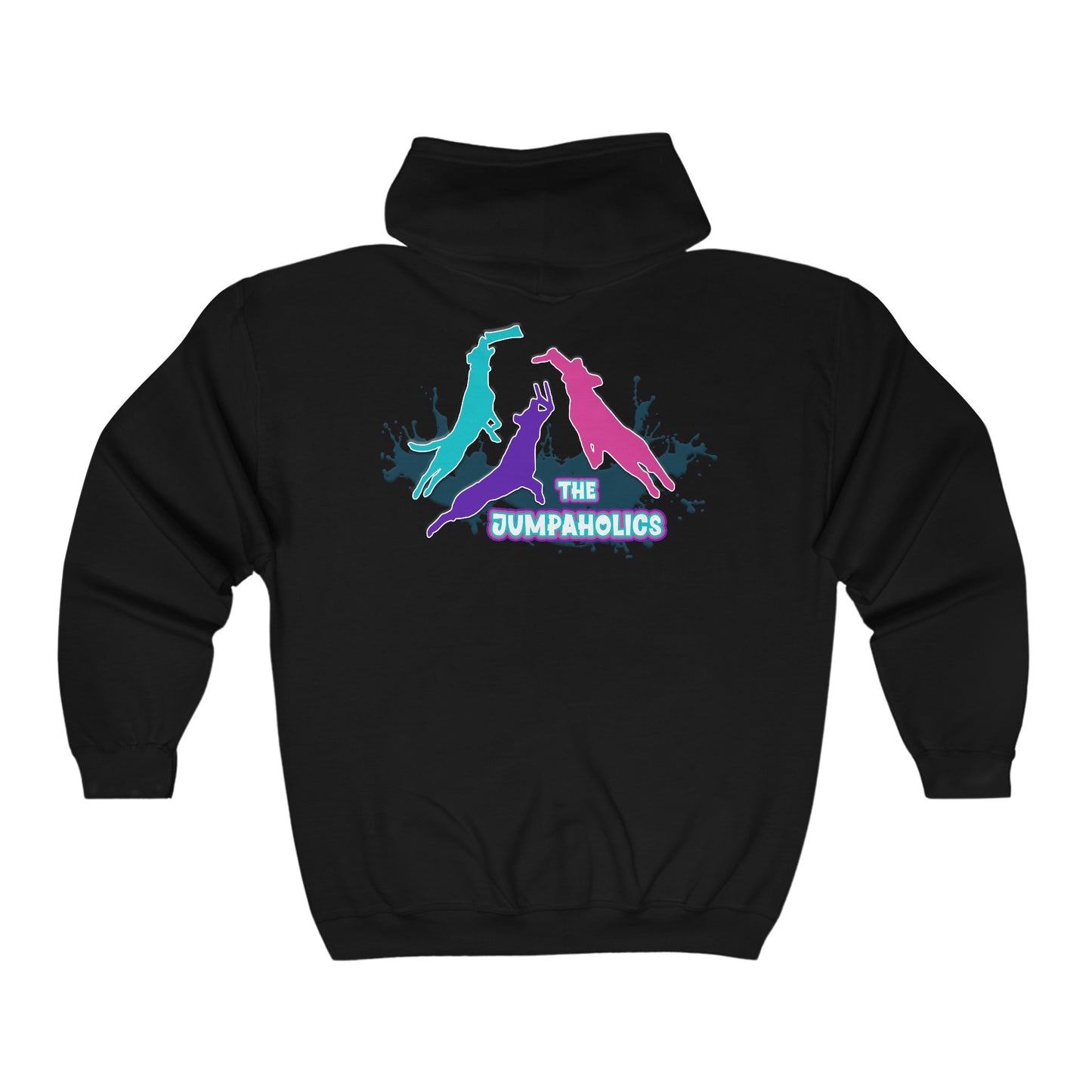Jumpaholics Gildan Unisex Heavy Blend™ Full Zip Hooded Sweatshirt