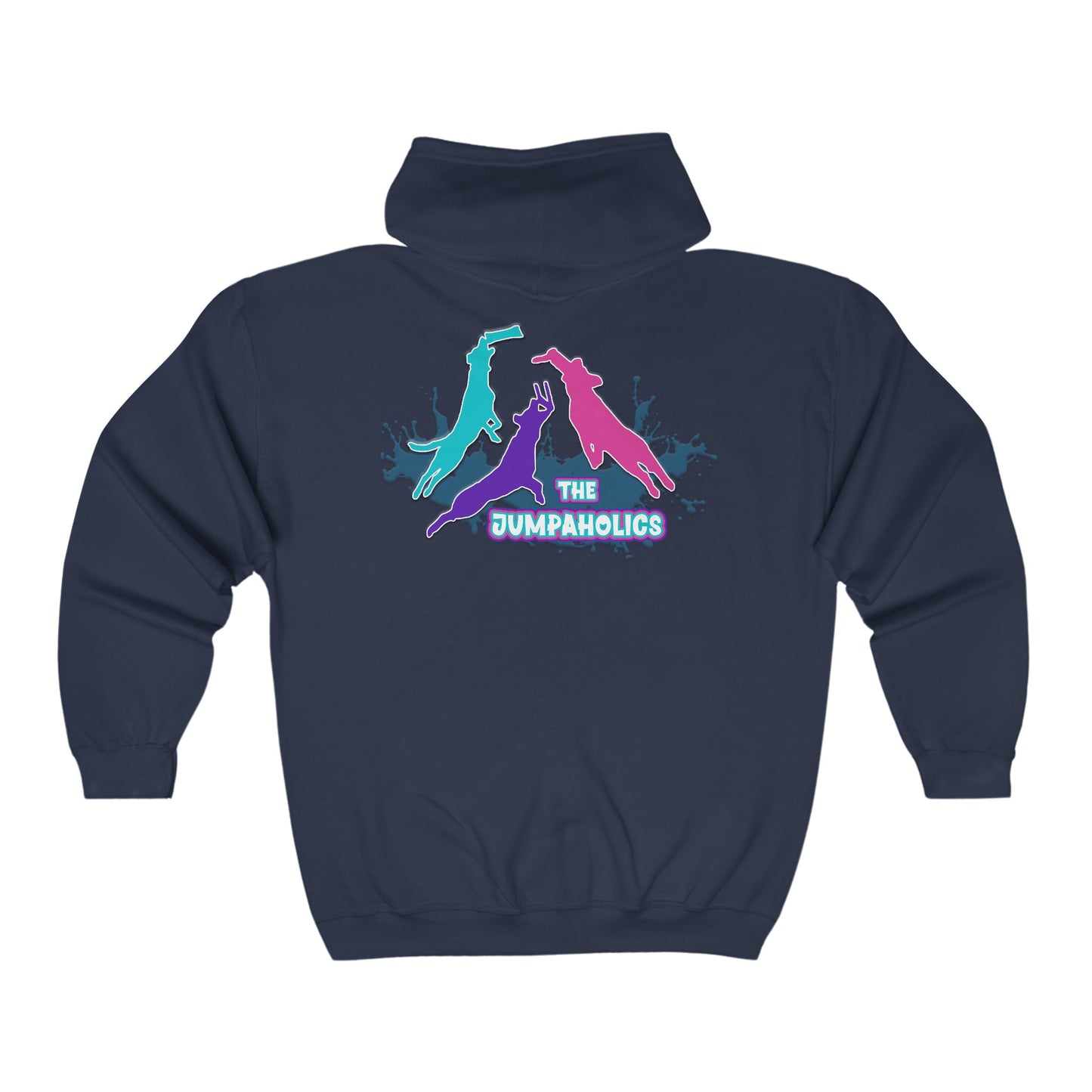 Jumpaholics Gildan Unisex Heavy Blend™ Full Zip Hooded Sweatshirt
