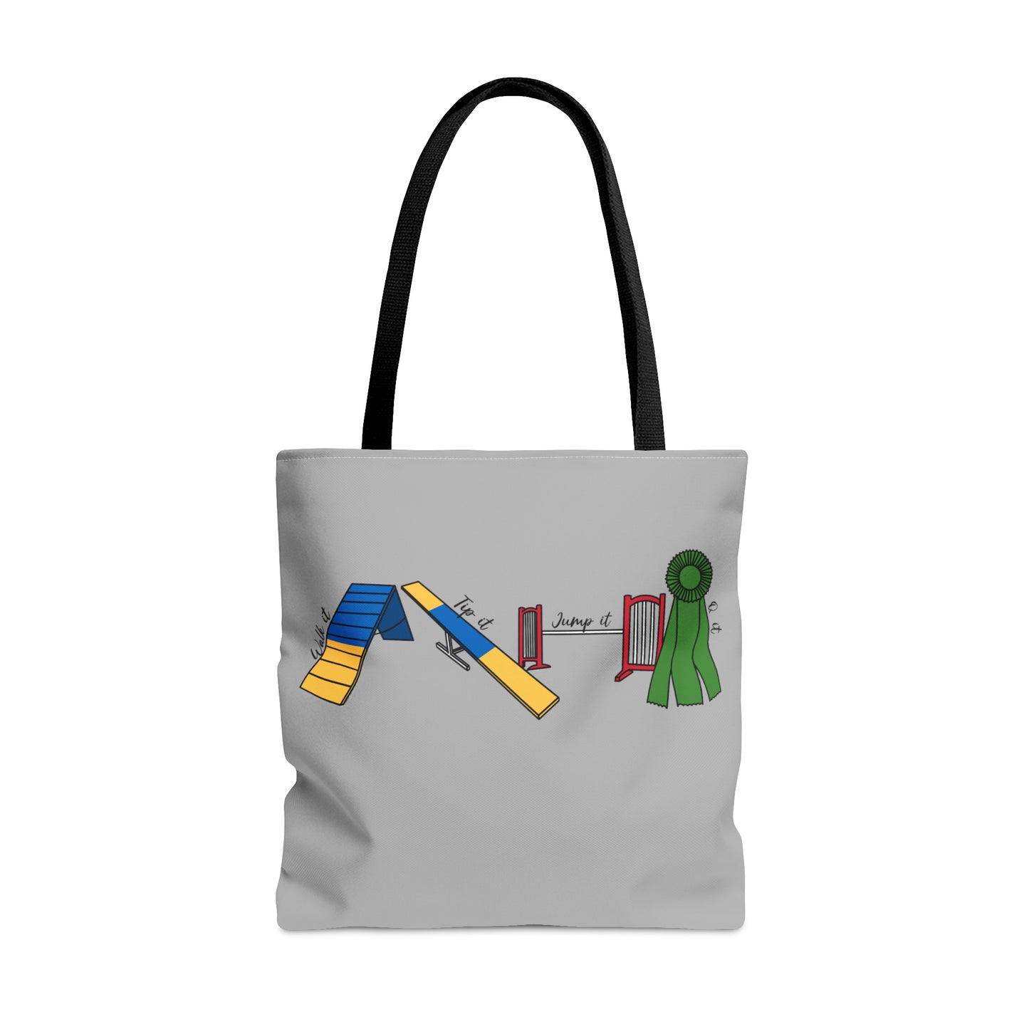 Dog Agility Day Tote Bag