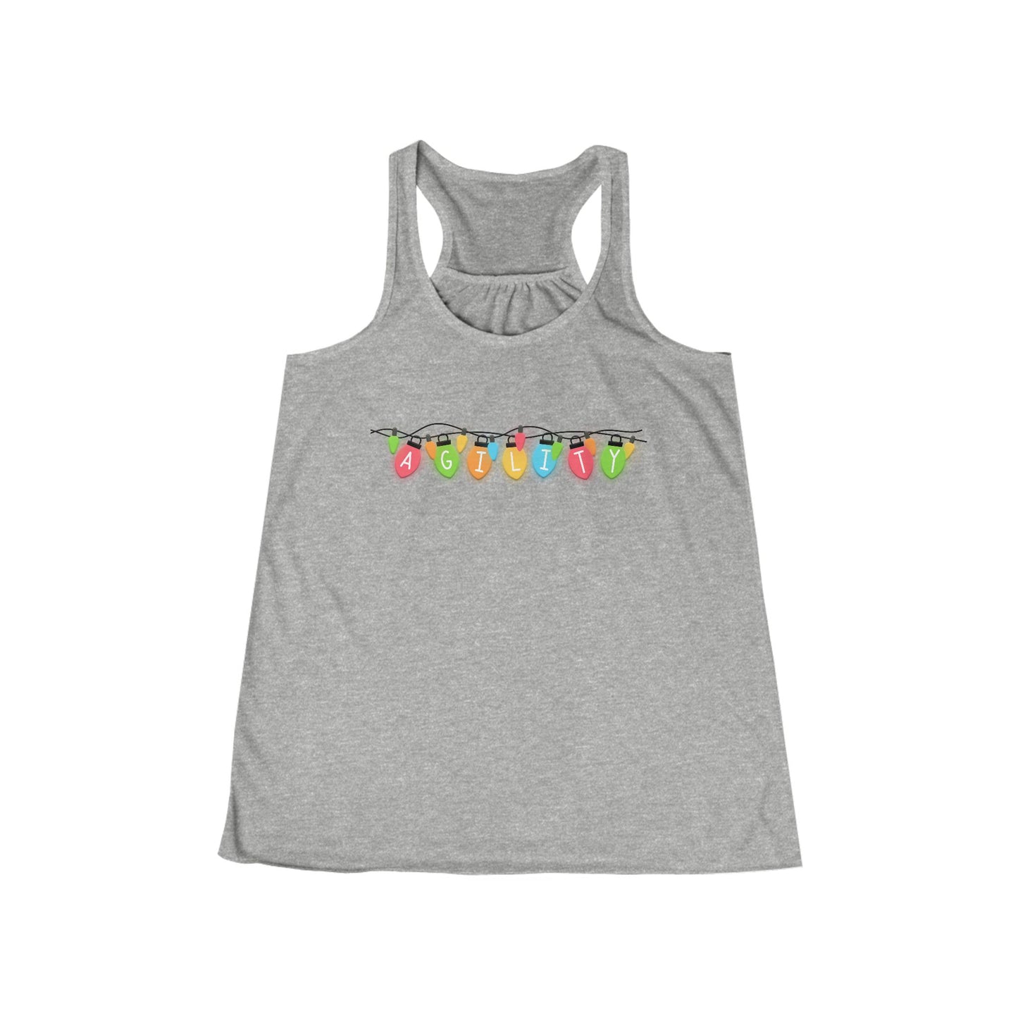 Agility Holiday Lights Women's Flowy Tank