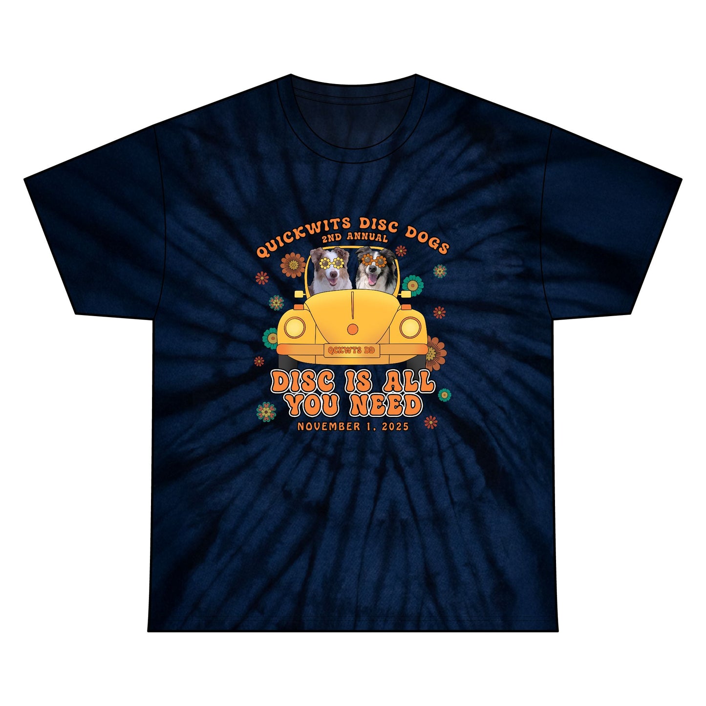 Unisex Tie Dye Gilldan Disc is All You Need T-shirt