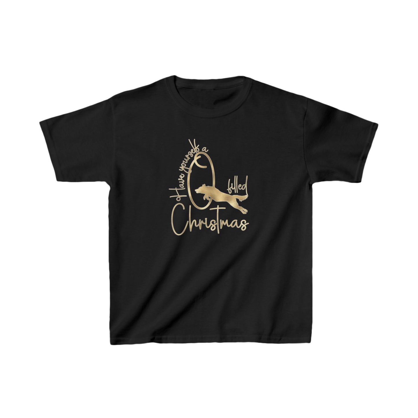 Kids Have Yourself a Q Filled Christmas Heavy Cotton™ Tee