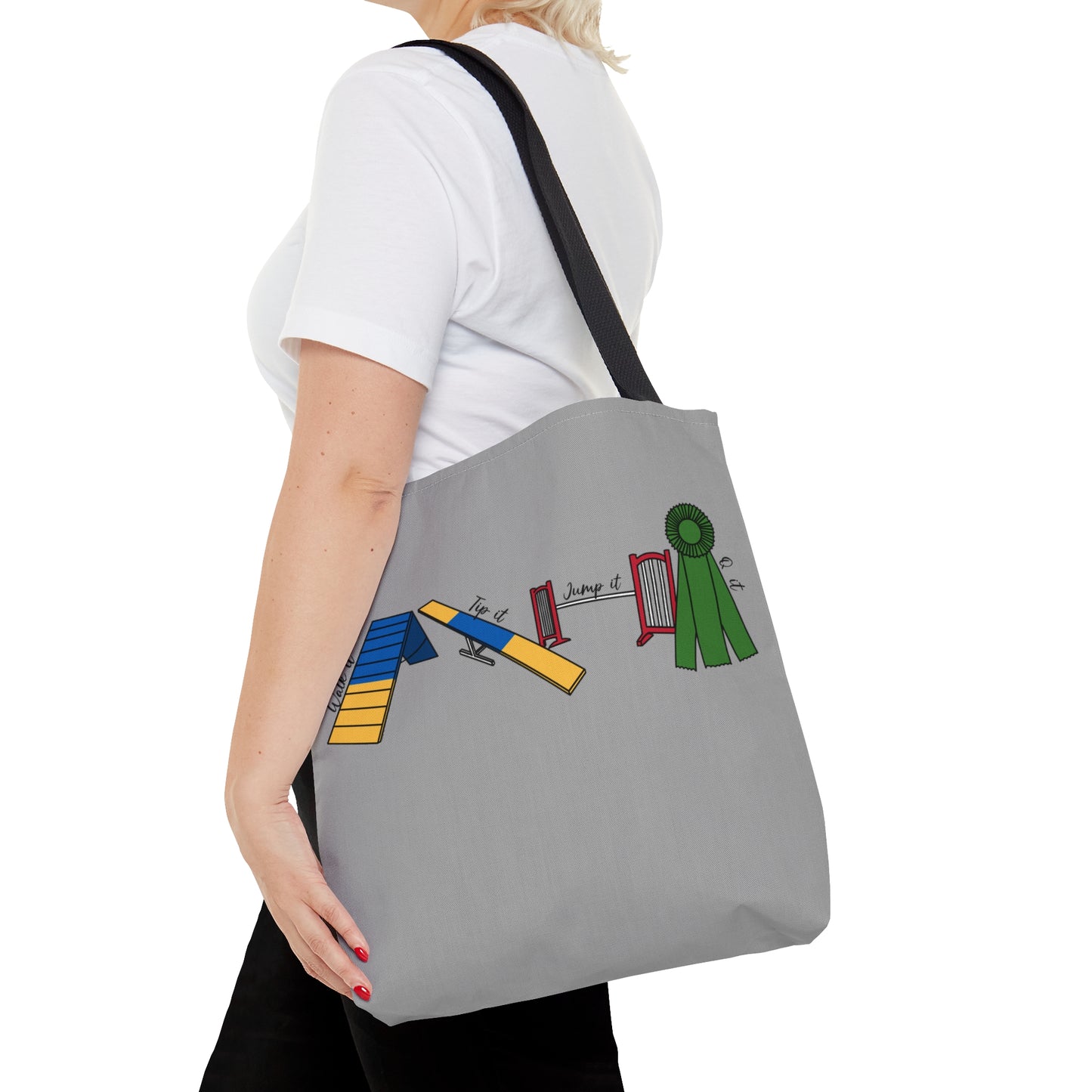 Dog Agility Day Tote Bag