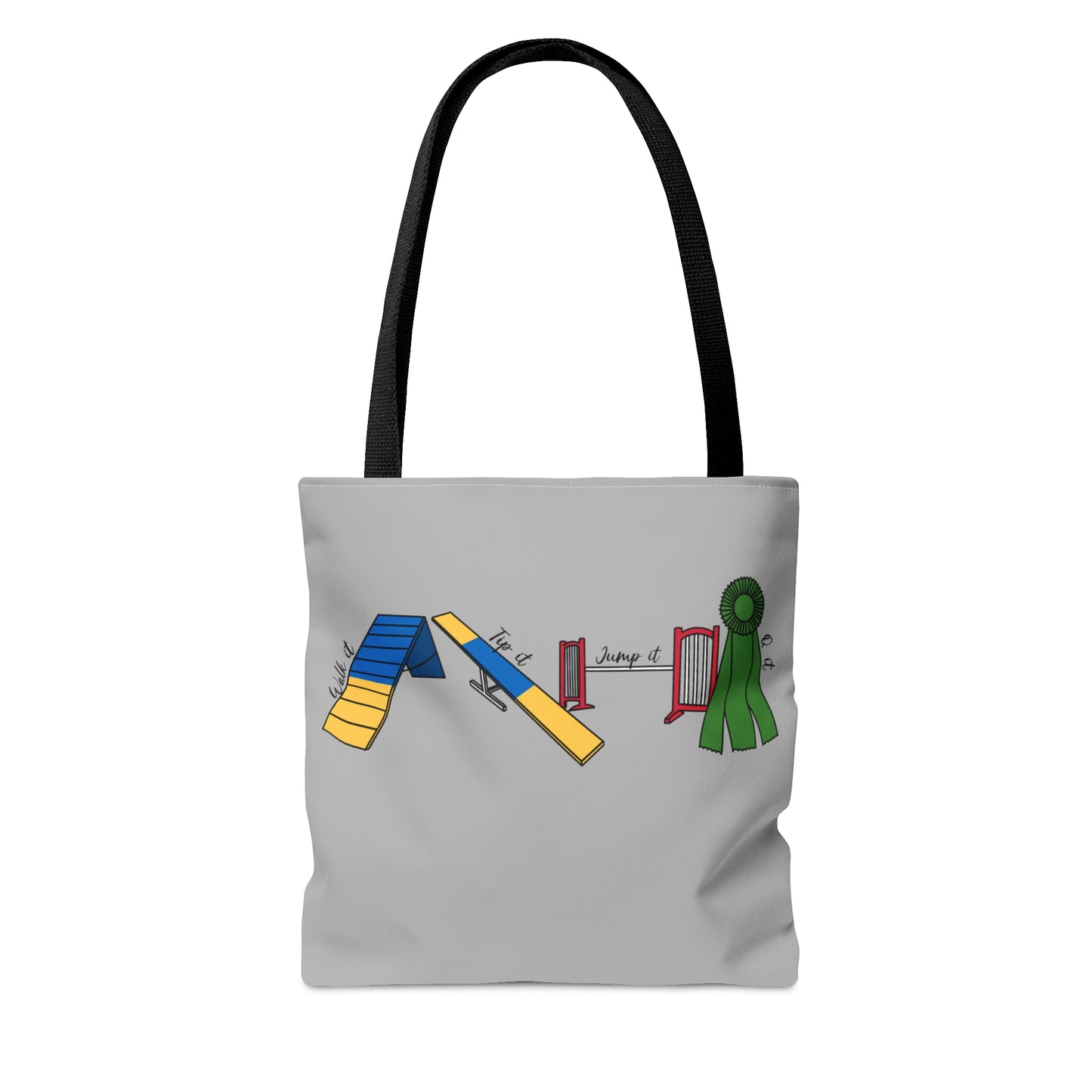 Dog Agility Day Tote Bag
