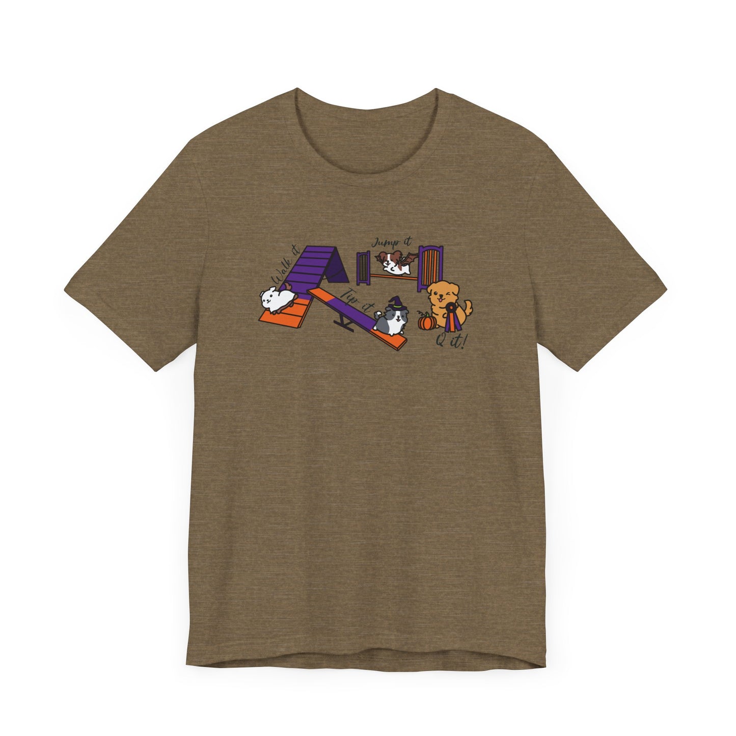 Halloween Agility Day Unisex Jersey Short Sleeve Tee
