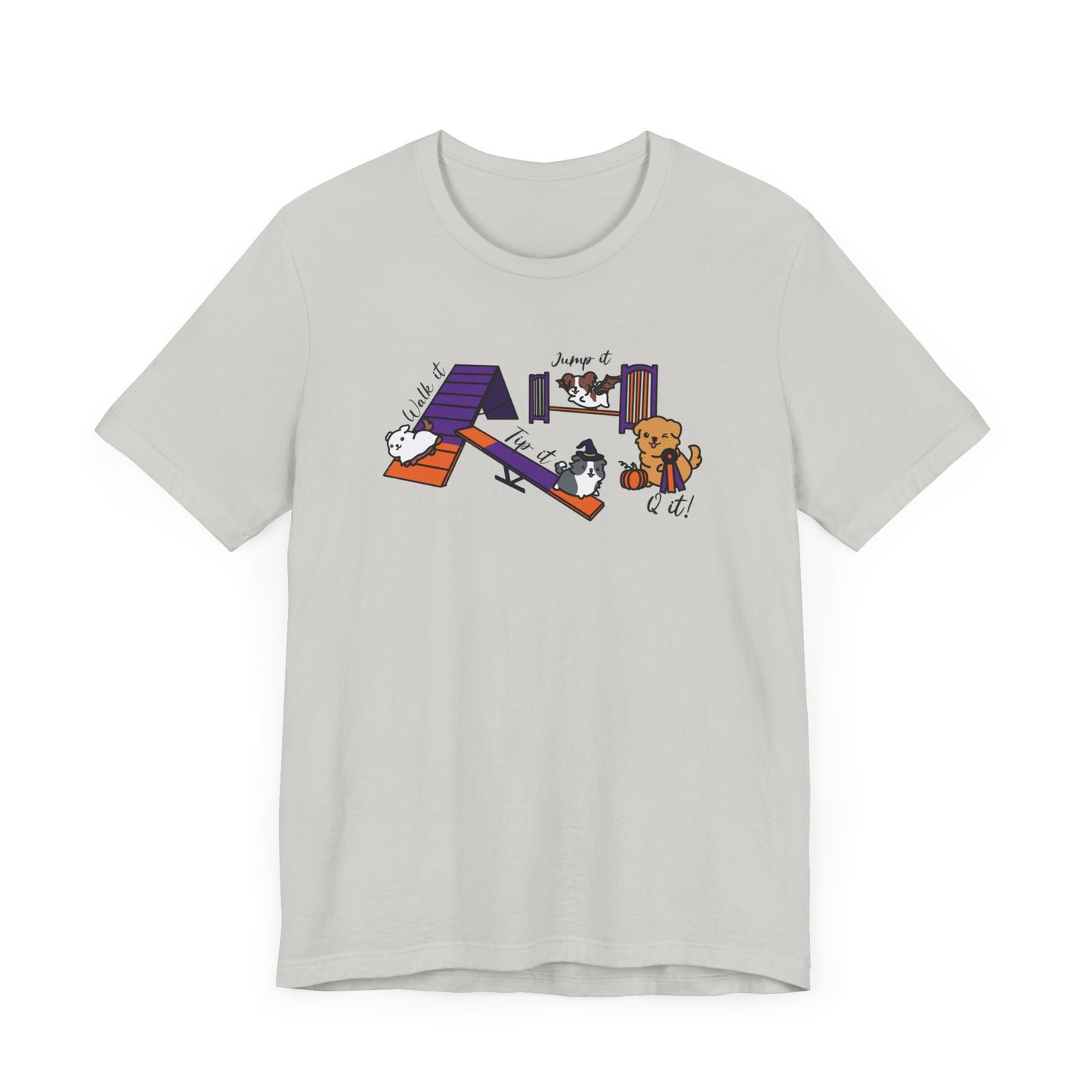 Halloween Agility Day Unisex Jersey Short Sleeve Tee