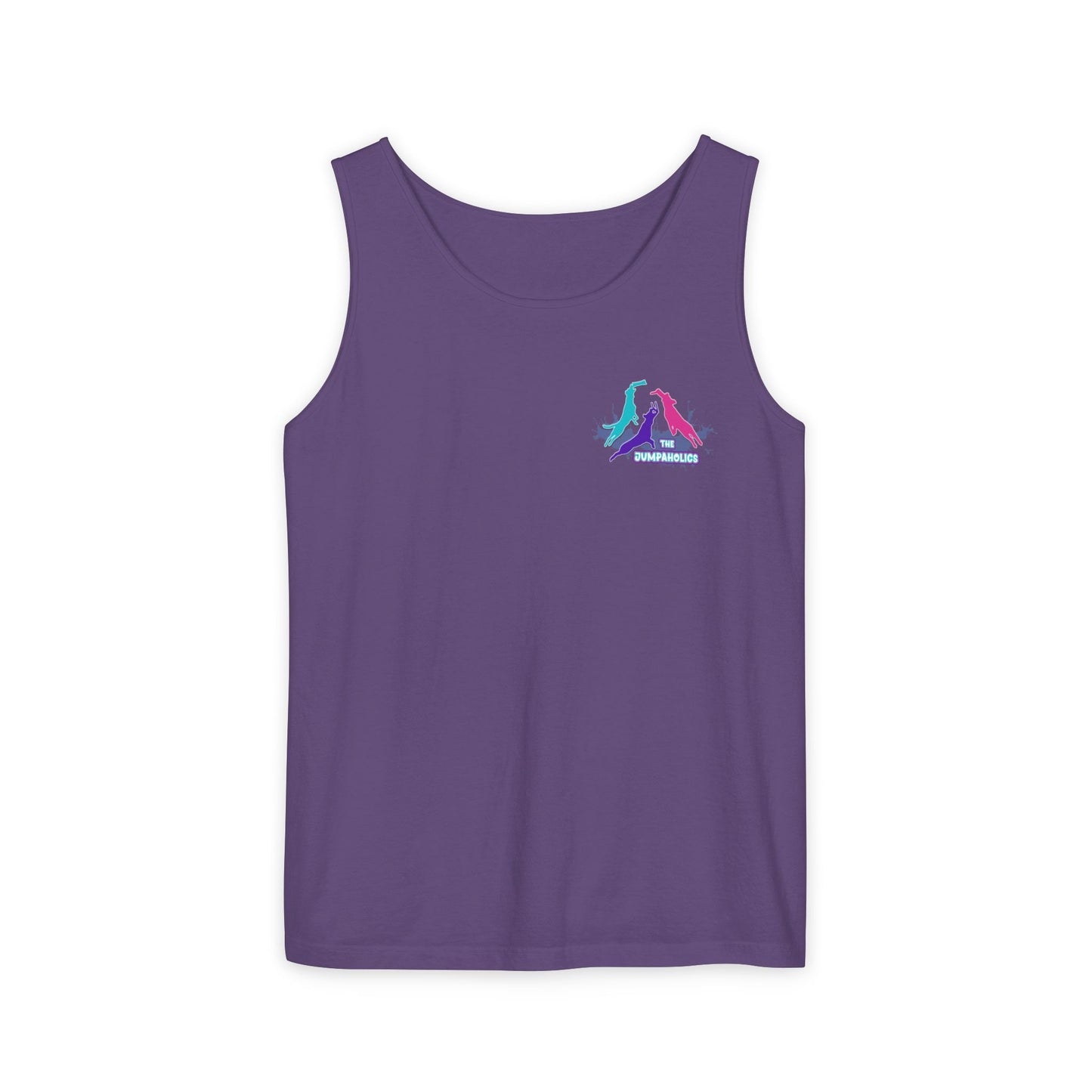 Jumpaholics Pocket Image Unisex Garment-Dyed Tank Top