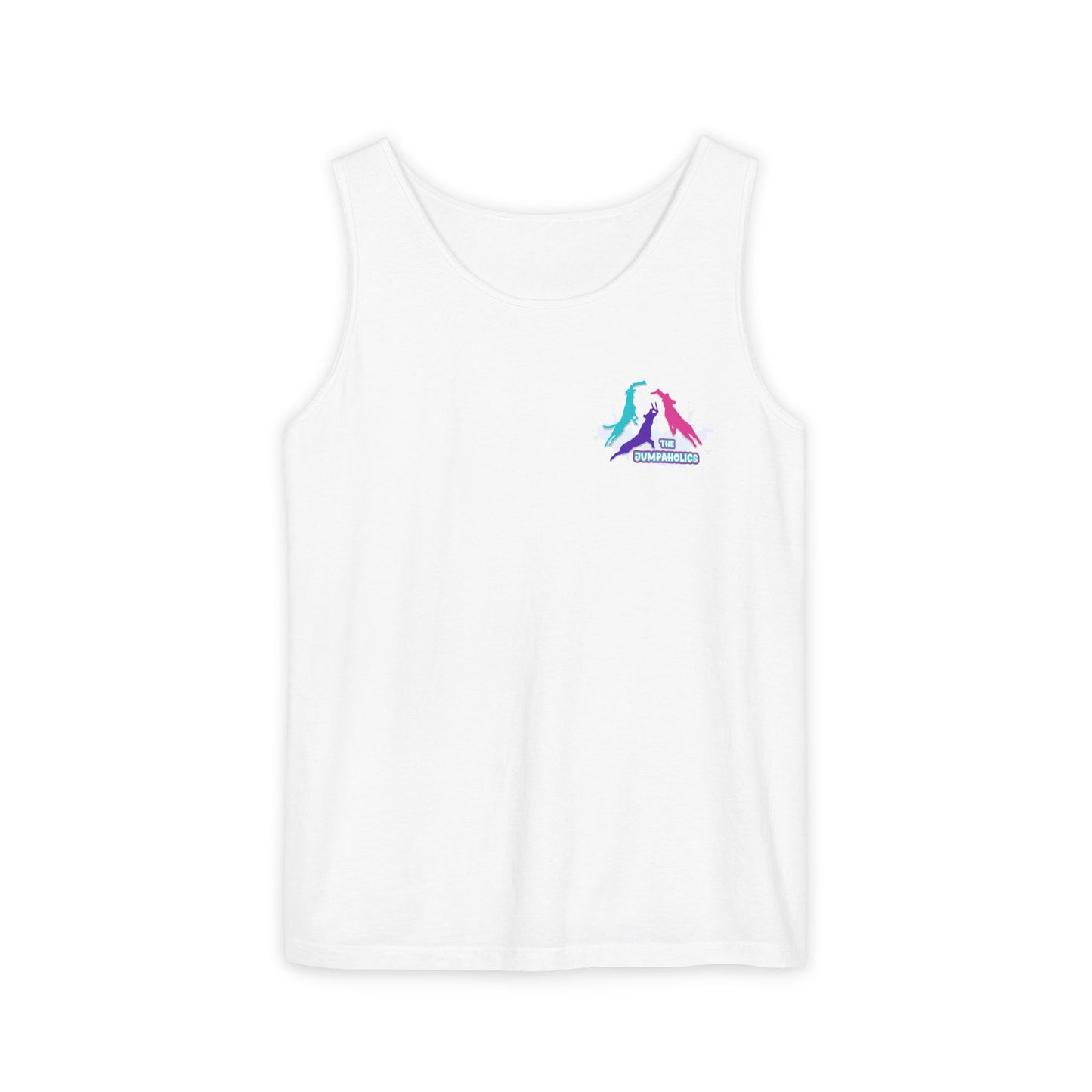 Jumpaholics Pocket Image Unisex Garment-Dyed Tank Top