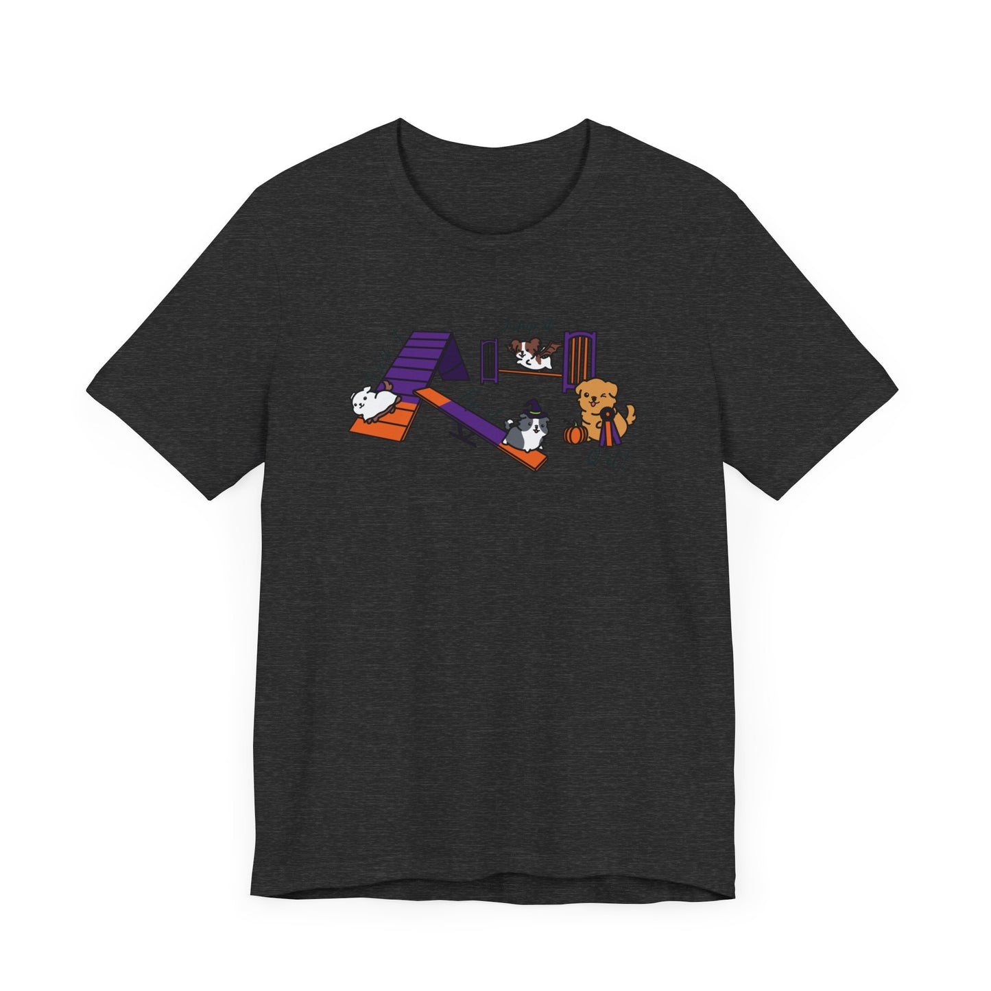 Halloween Agility Day Unisex Jersey Short Sleeve Tee