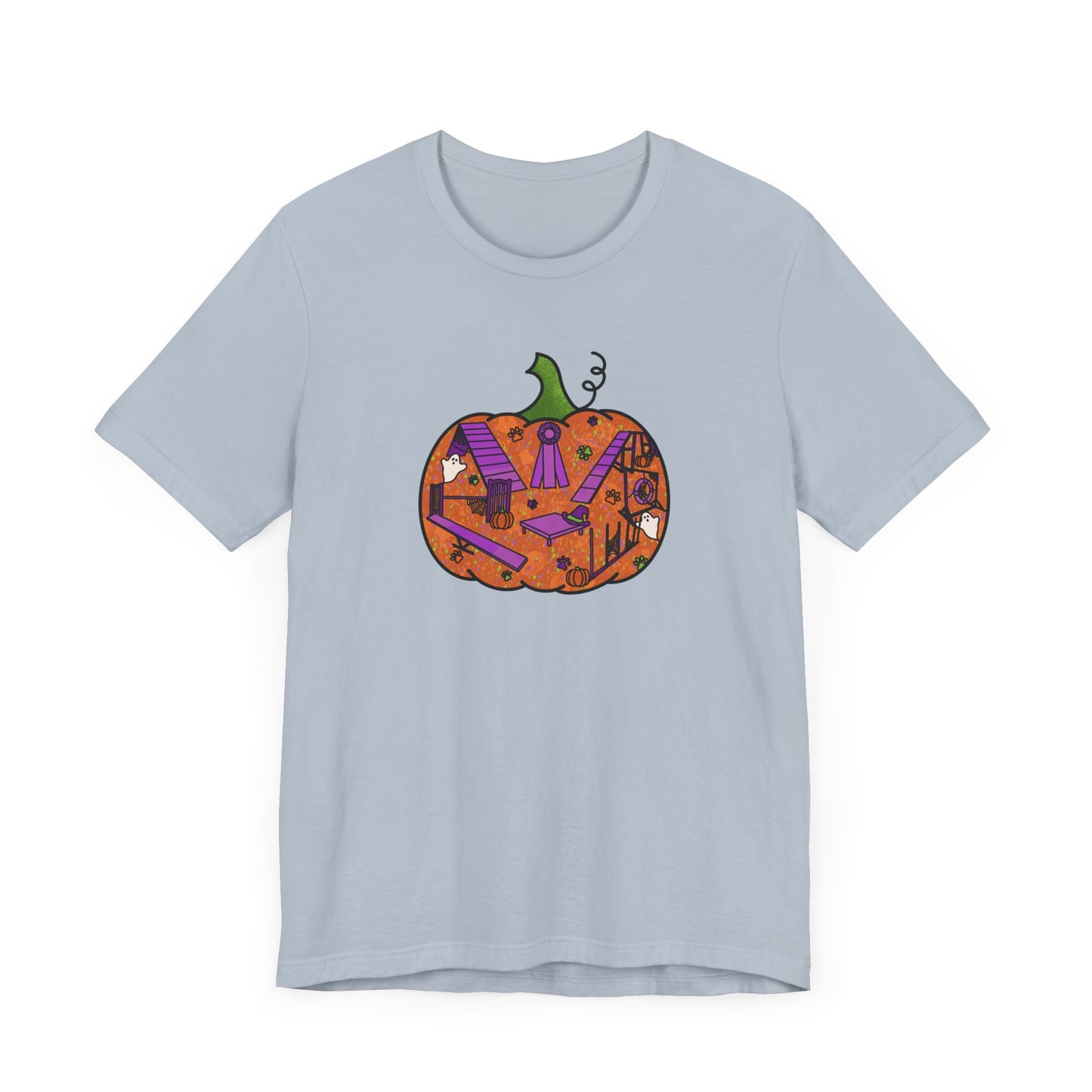 Spooky Pumpkin Unisex Jersey Short Sleeve Tee