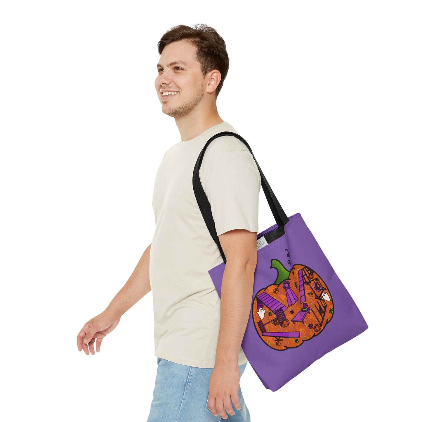 Spooky Pumpkin Tote Bag