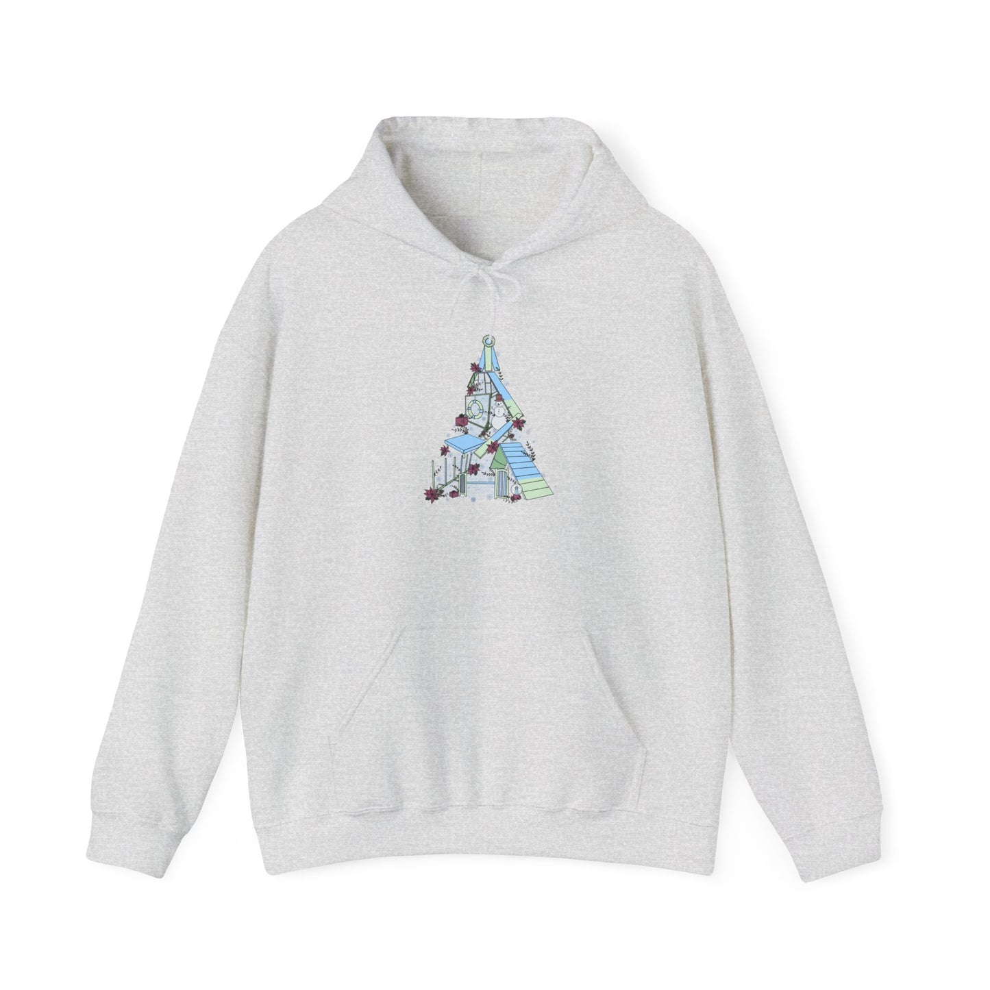 Holly Jolly Agility Tree Heavy Blend™ Hooded Sweatshirt