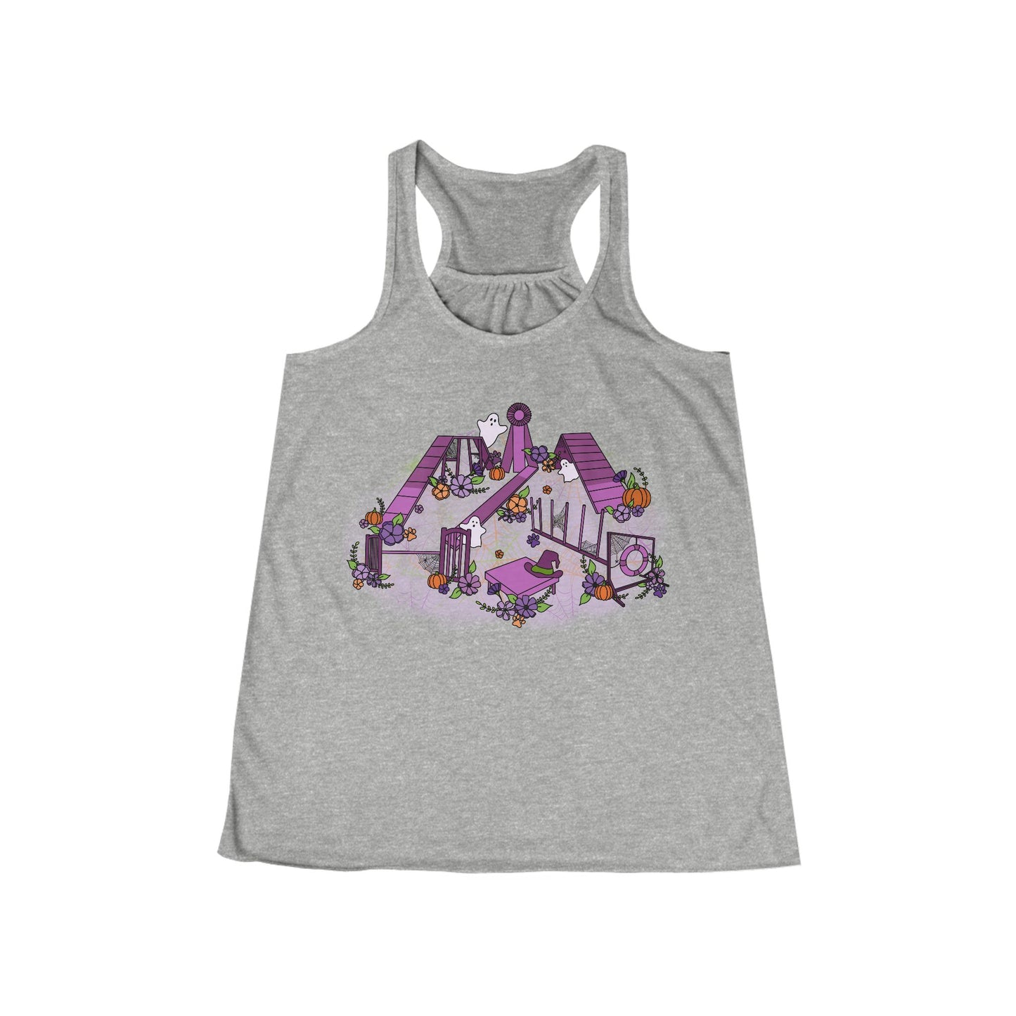 Spooky Agility Equipment Women's Flowy Racerback Tank