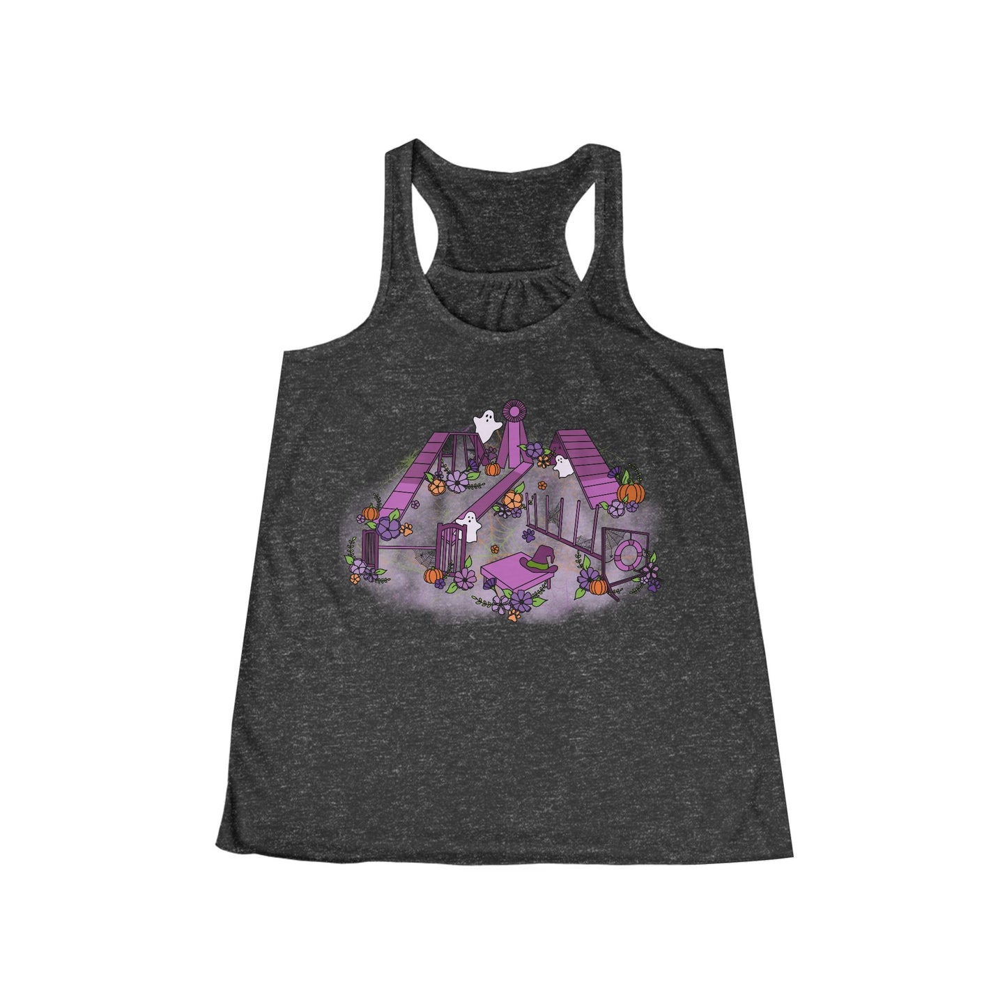 Spooky Agility Equipment Women's Flowy Racerback Tank