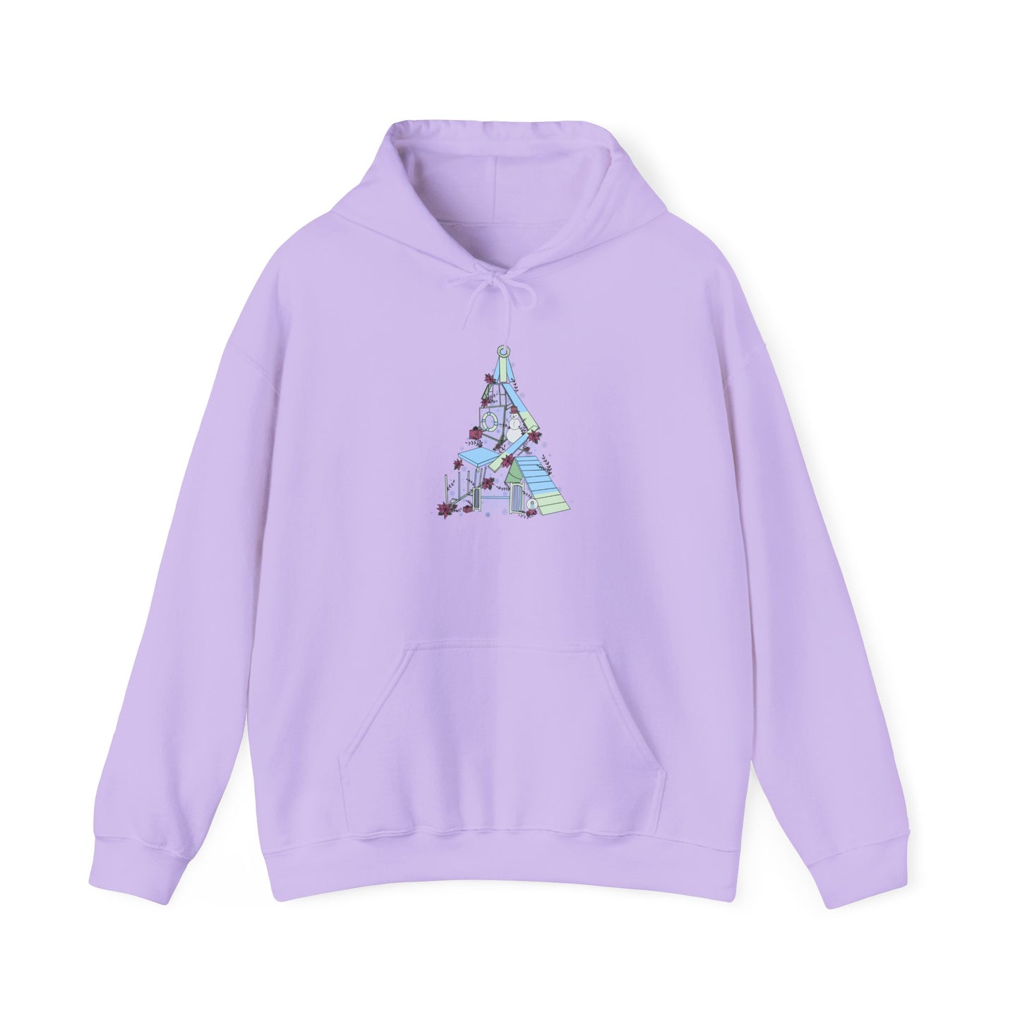 Holly Jolly Agility Tree Heavy Blend™ Hooded Sweatshirt