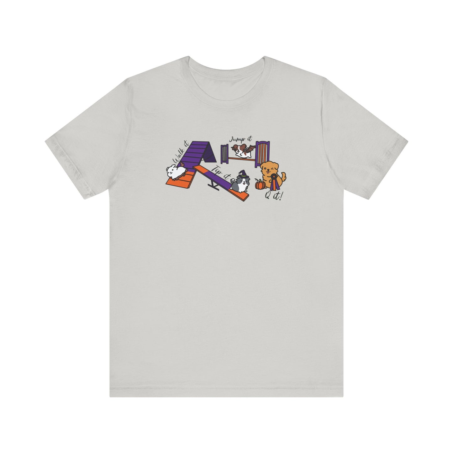Halloween Agility Day Unisex Jersey Short Sleeve Tee