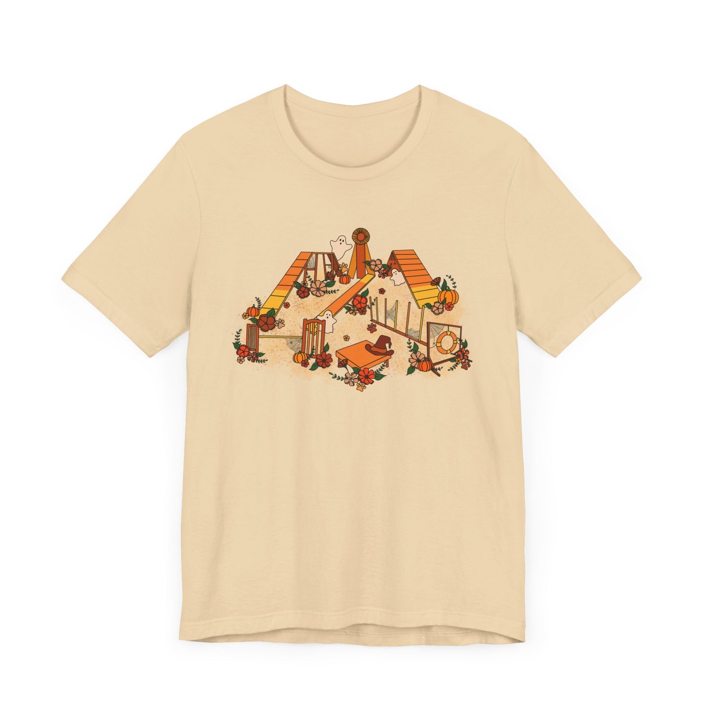 Candy Corn Agility Equipment Unisex Jersey Short Sleeve Tee