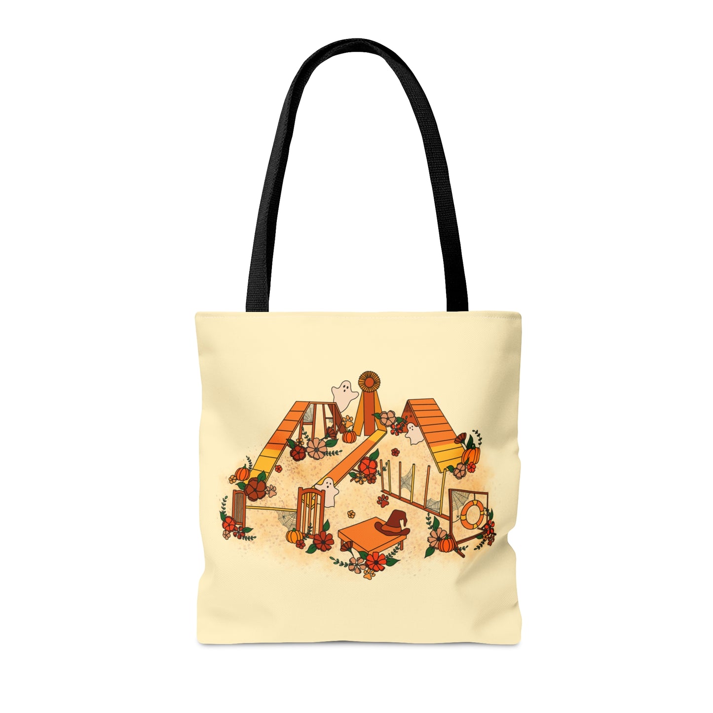 Candy Corn Halloween Agility Equipment Tote Bag