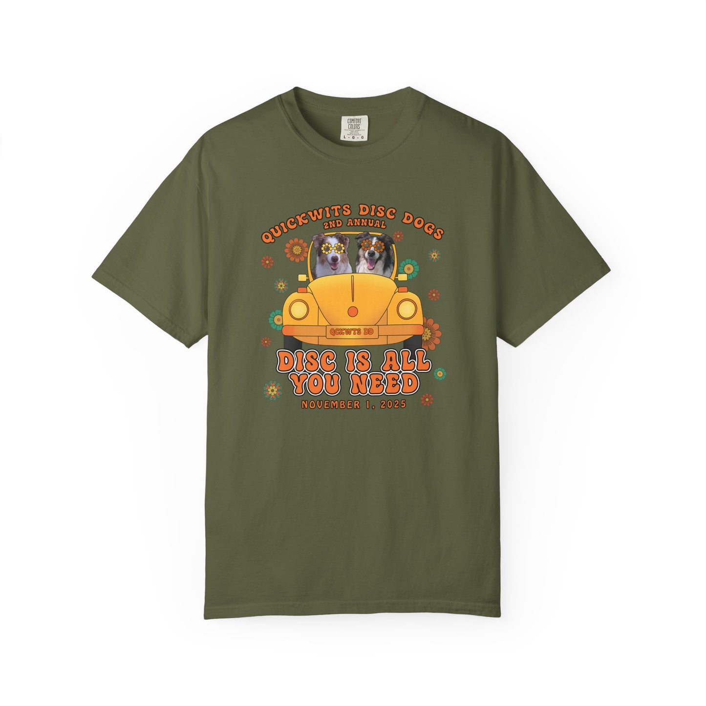 Comfort Colors Unisex Disc is All You Need Shirt