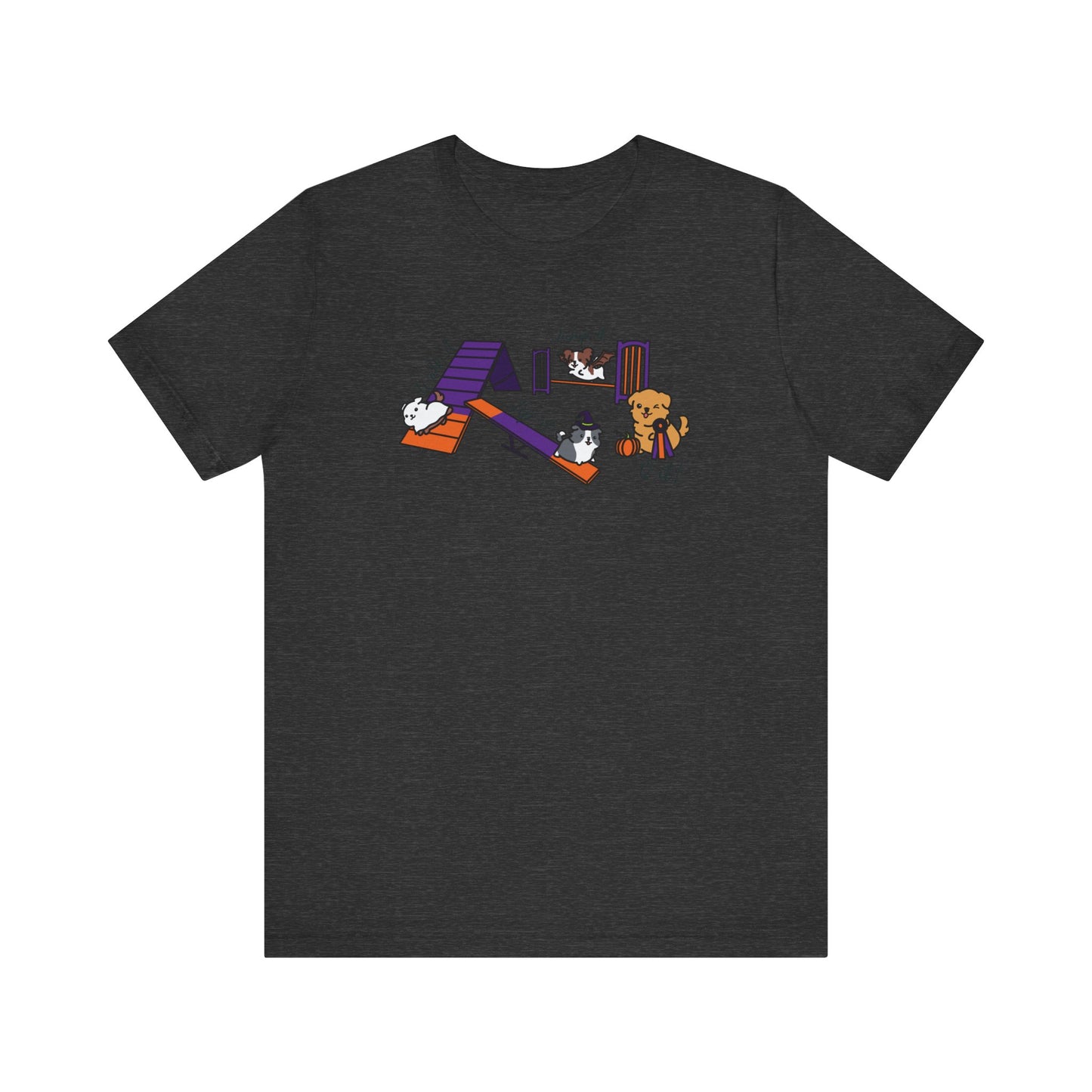 Halloween Agility Day Unisex Jersey Short Sleeve Tee