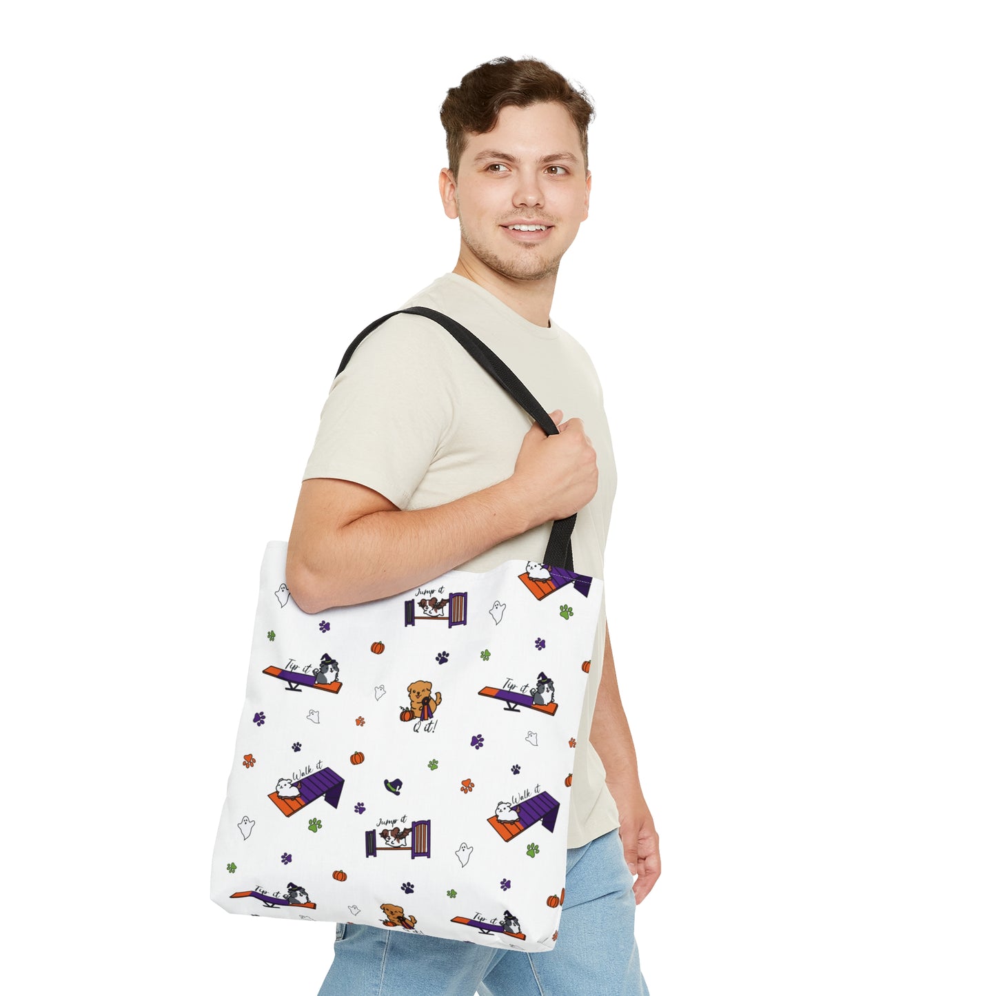 Halloween Agility Day Tote Bag