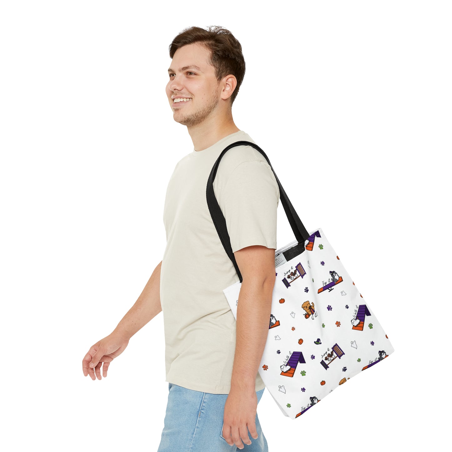 Halloween Agility Day Tote Bag