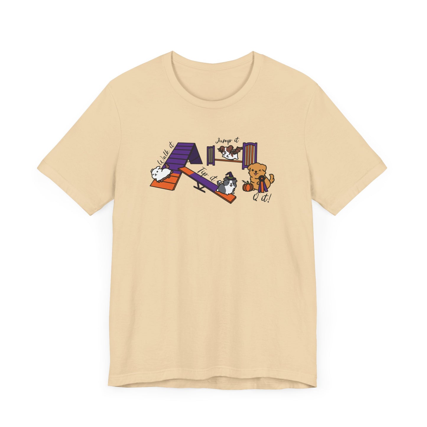 Halloween Agility Day Unisex Jersey Short Sleeve Tee