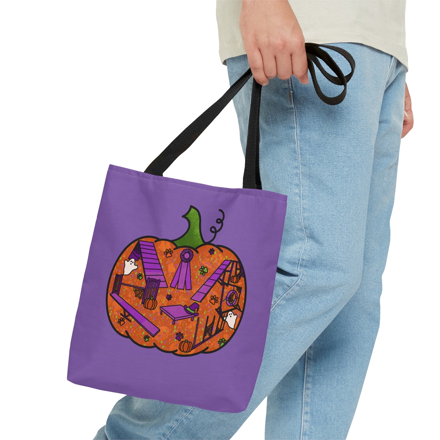 Spooky Pumpkin Tote Bag