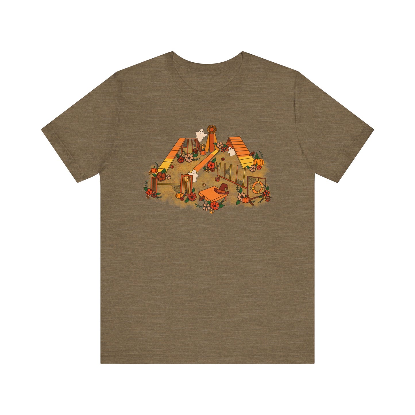 Candy Corn Agility Equipment Unisex Jersey Short Sleeve Tee