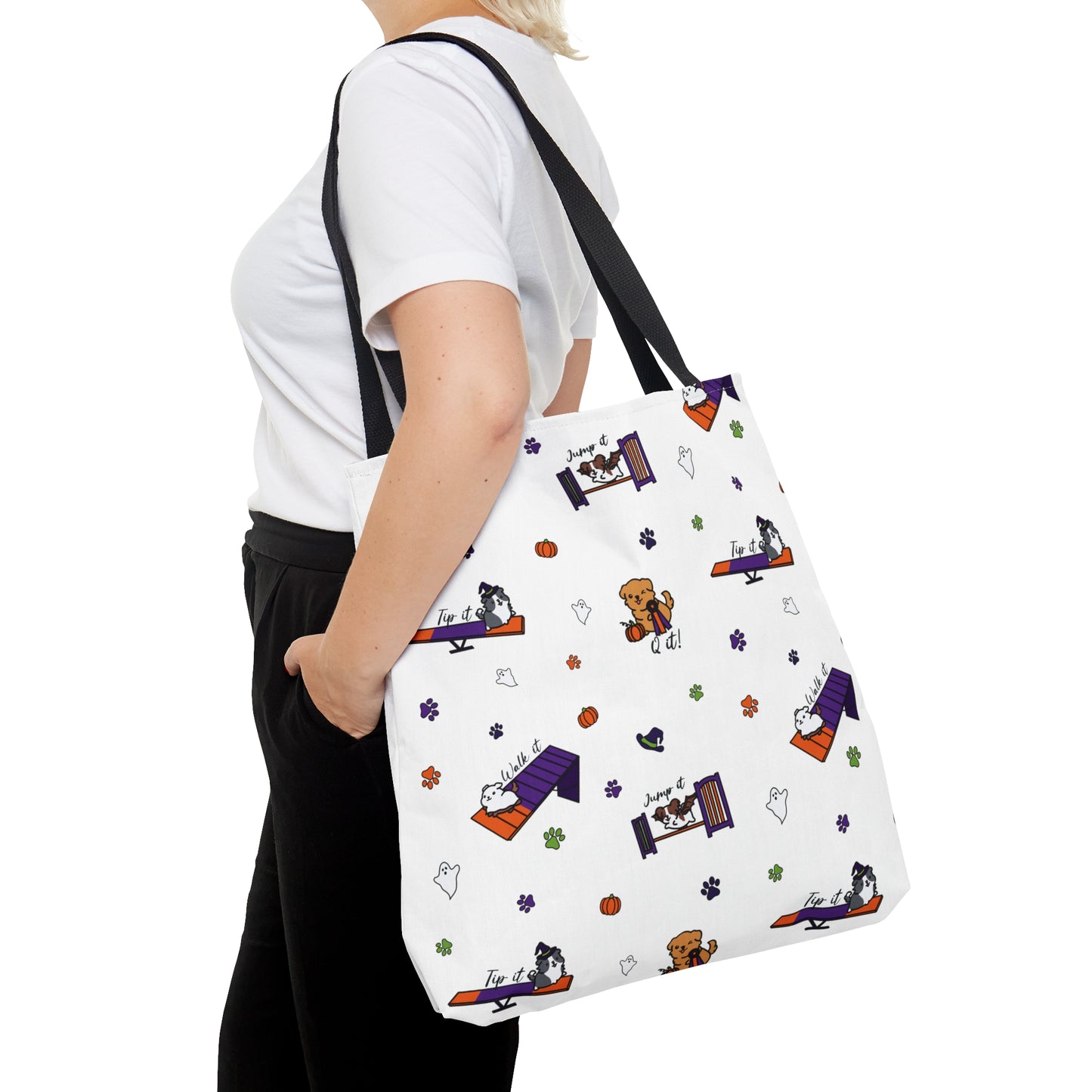 Halloween Agility Day Tote Bag
