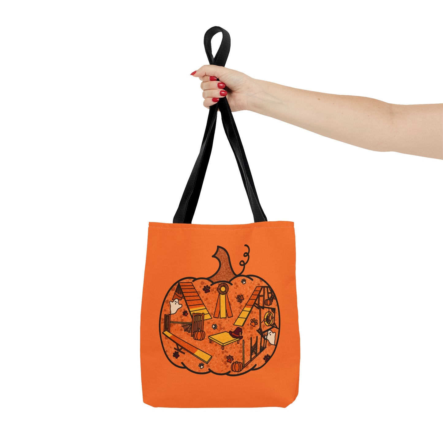 Candy Corn Pumpkin Tote Bag