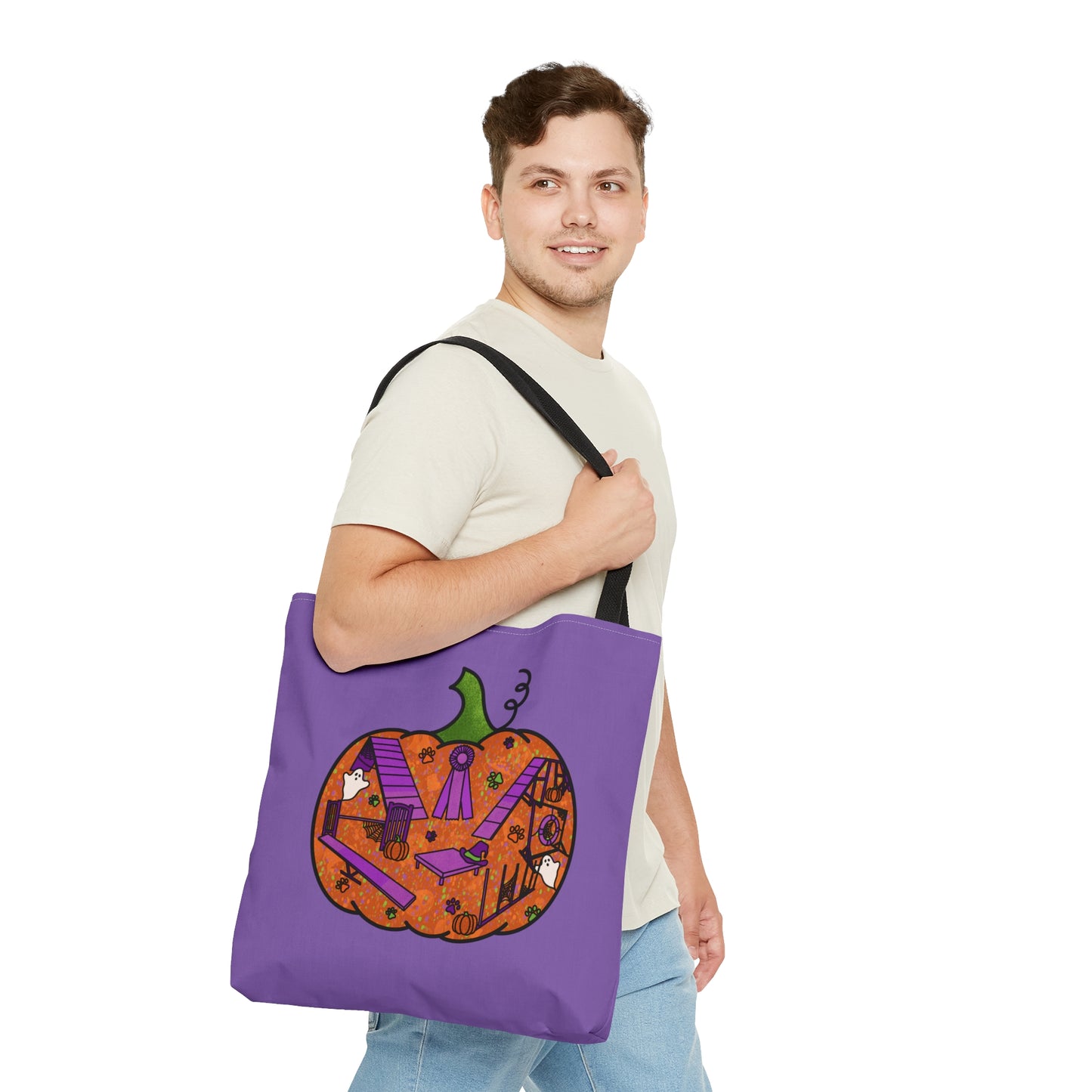 Spooky Pumpkin Tote Bag