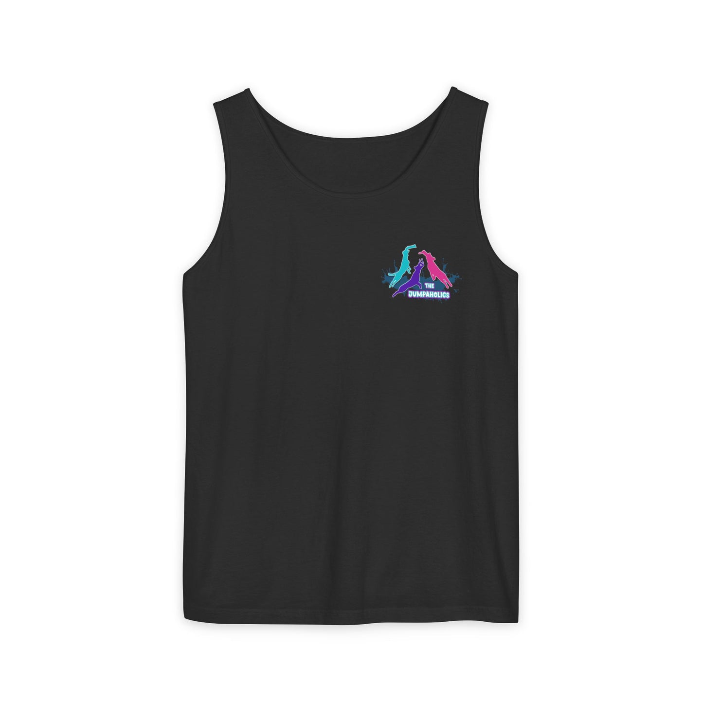 Jumpaholics Pocket Image Unisex Garment-Dyed Tank Top