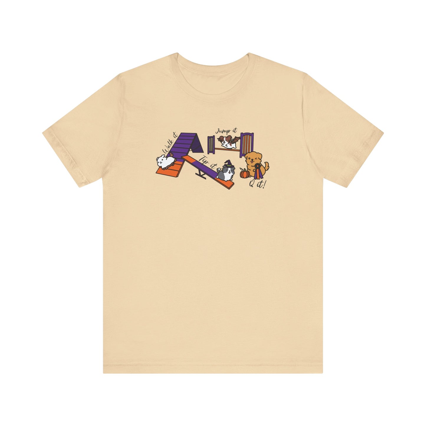 Halloween Agility Day Unisex Jersey Short Sleeve Tee