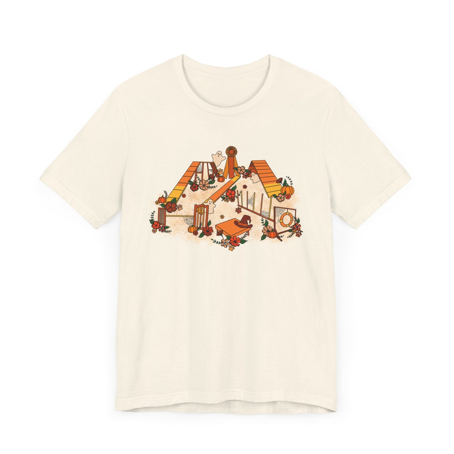 Candy Corn Agility Equipment Unisex Jersey Short Sleeve Tee