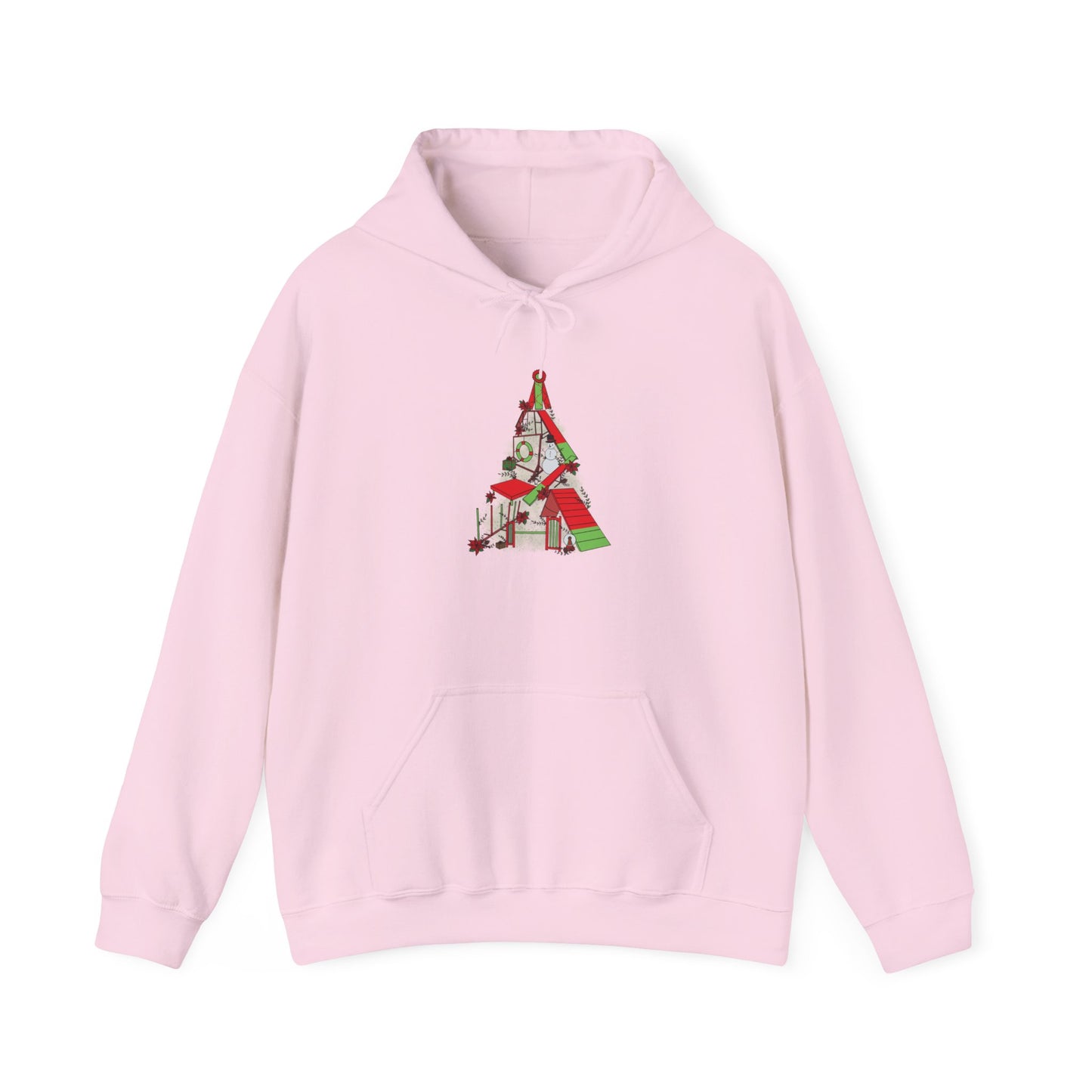 Merry & Bright Agility Tree Heavy Blend™ Hooded Sweatshirt