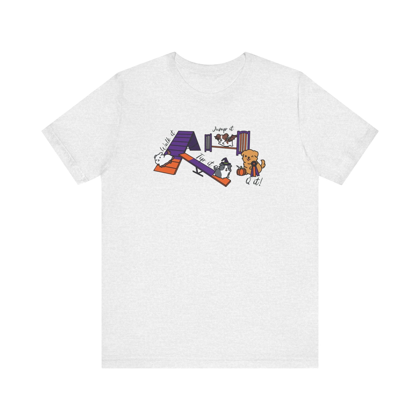 Halloween Agility Day Unisex Jersey Short Sleeve Tee