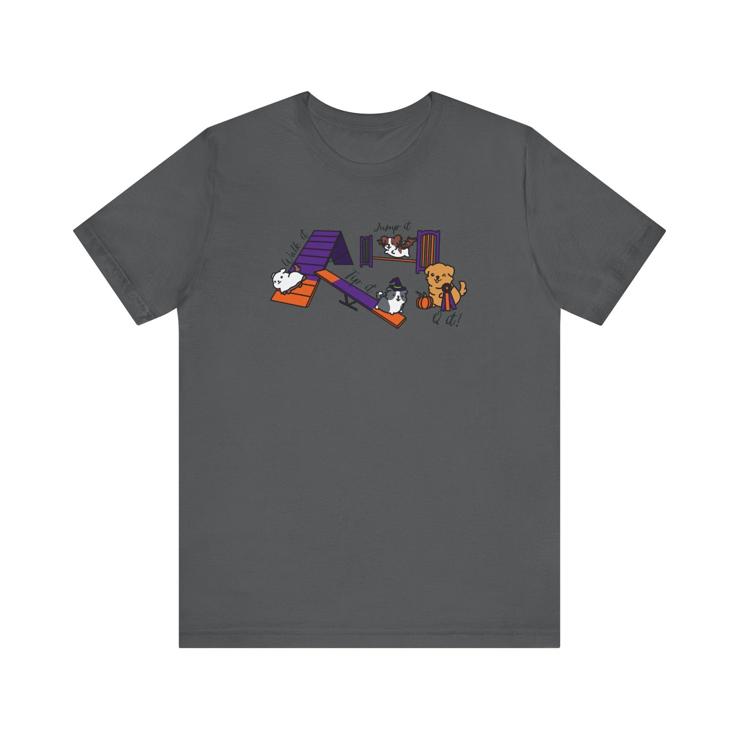 Halloween Agility Day Unisex Jersey Short Sleeve Tee