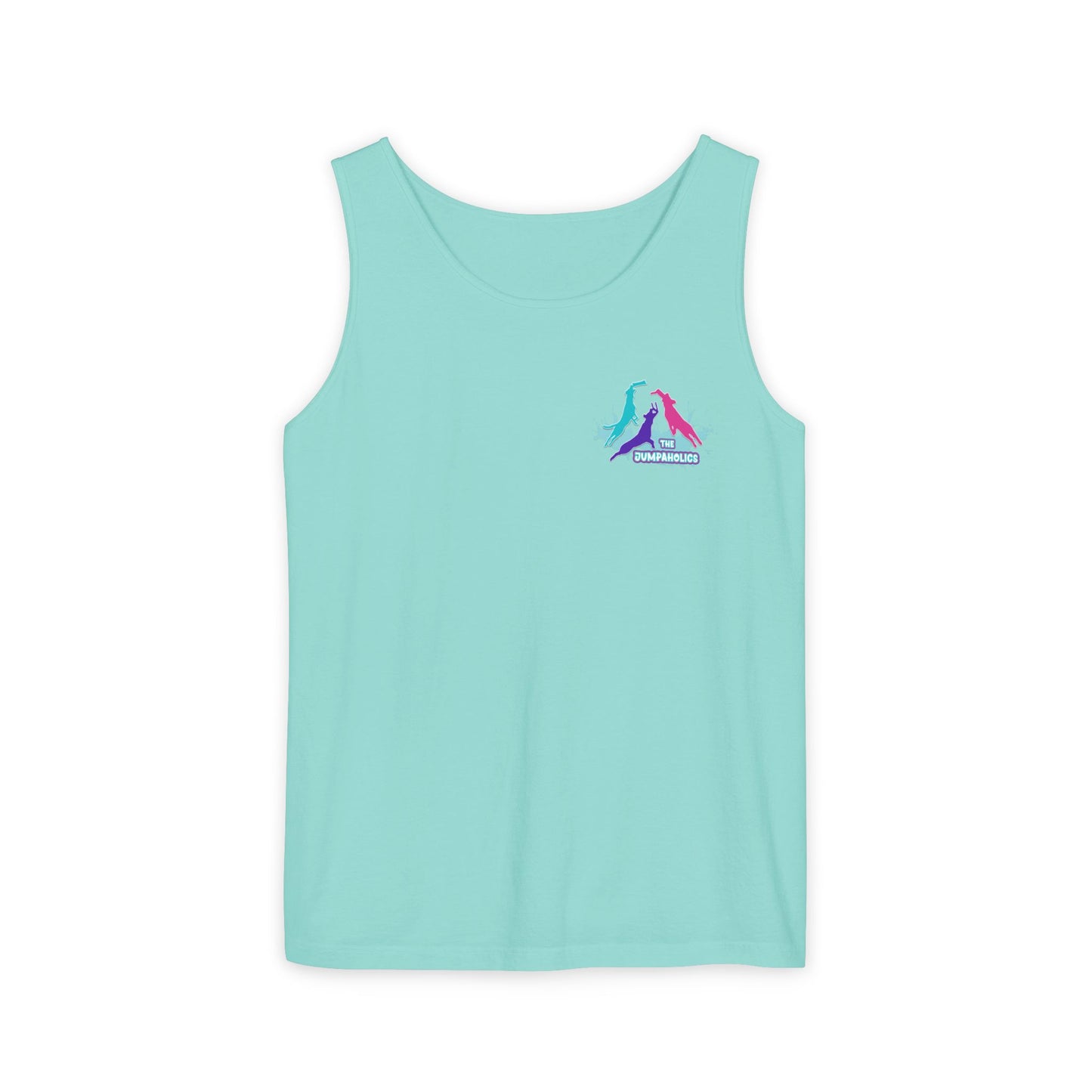 Jumpaholics Pocket Image Unisex Garment-Dyed Tank Top