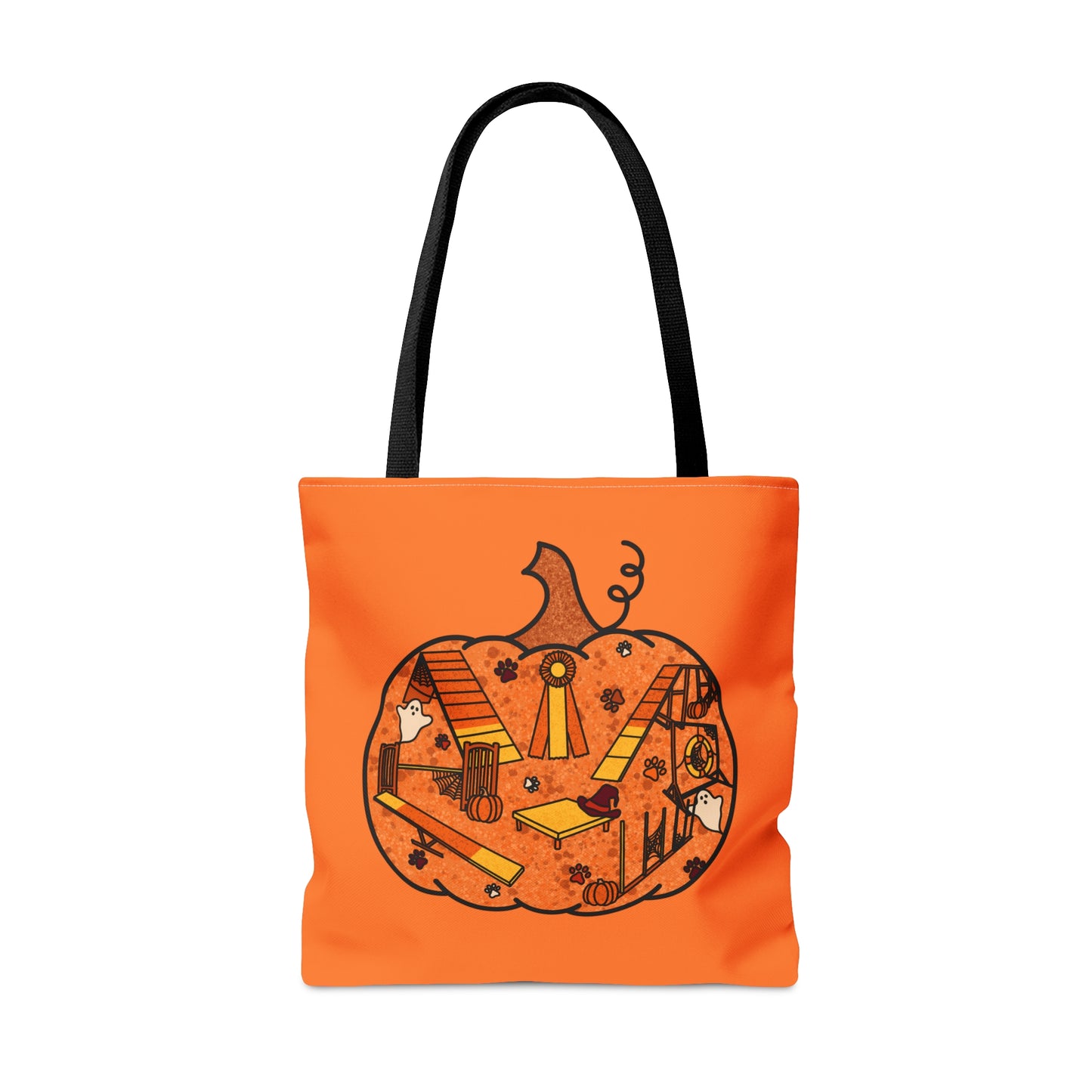 Candy Corn Pumpkin Tote Bag