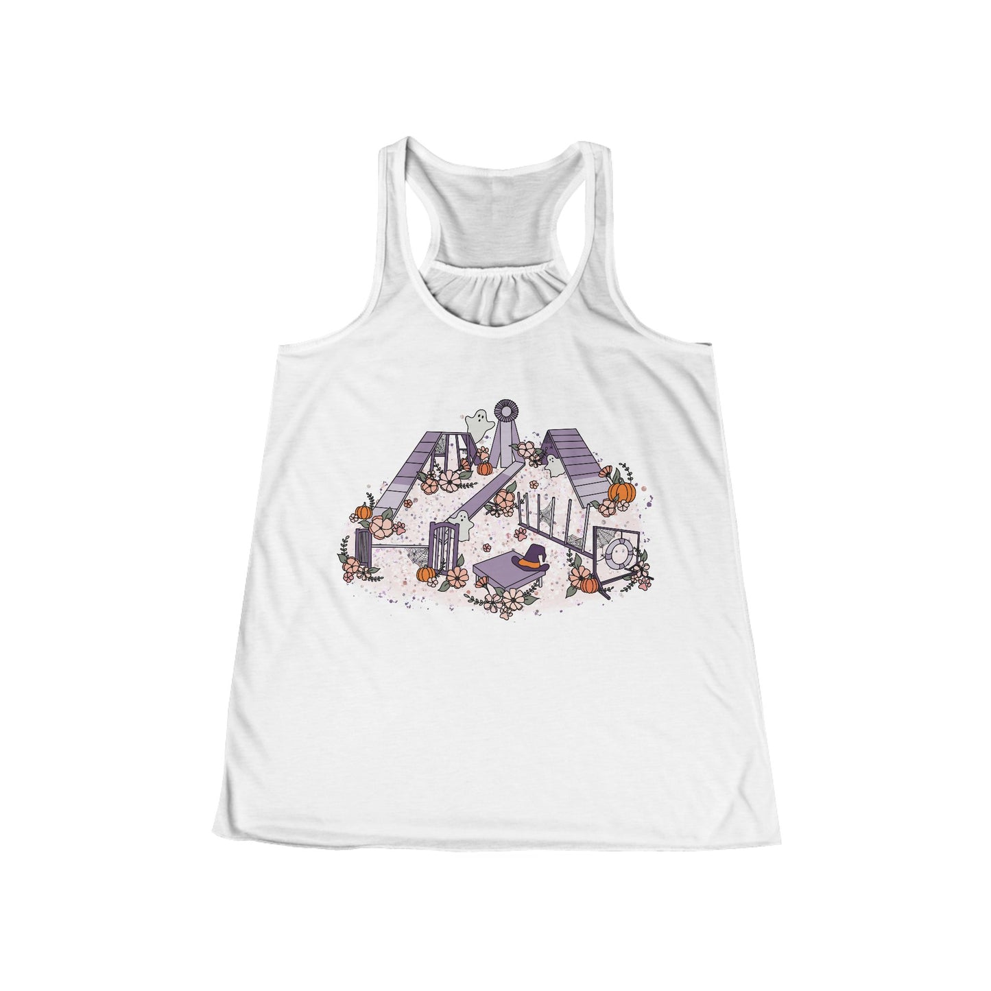 Pastel Agility Equipment Women's Flowy Racerback Tank