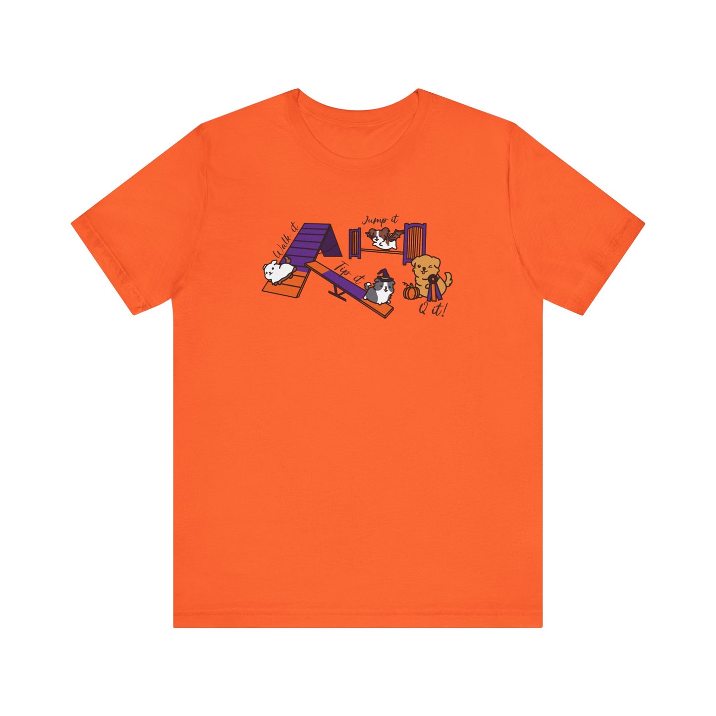 Halloween Agility Day Unisex Jersey Short Sleeve Tee