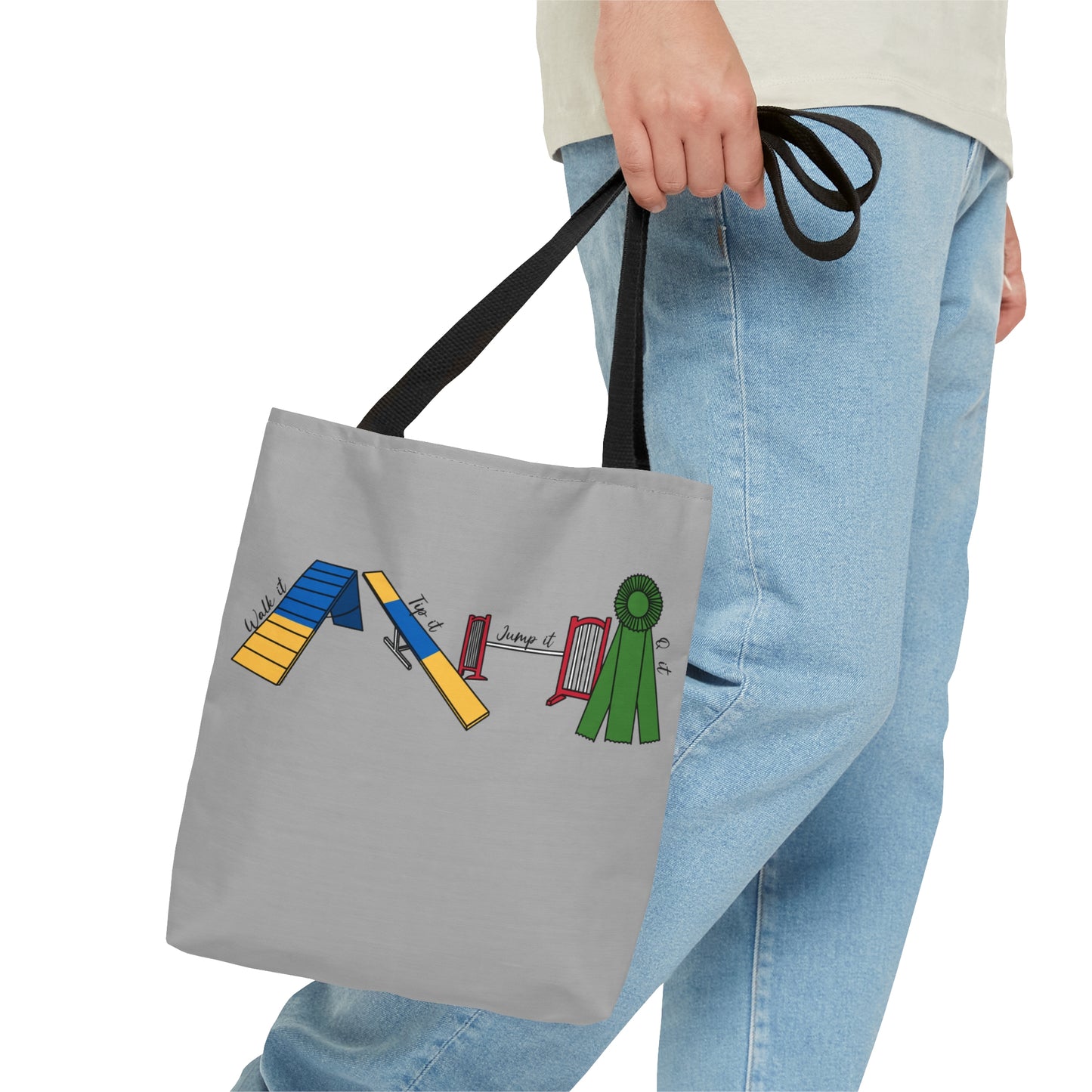 Dog Agility Day Tote Bag