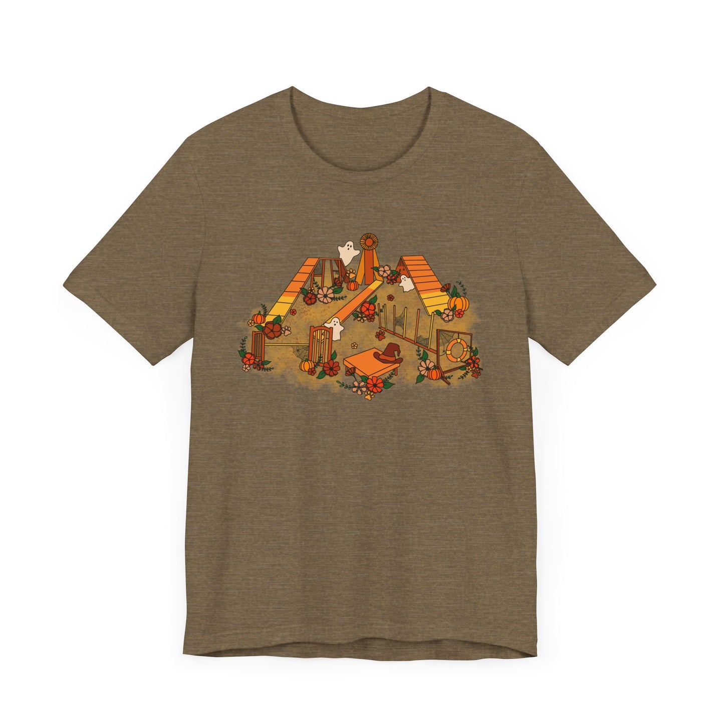 Candy Corn Agility Equipment Unisex Jersey Short Sleeve Tee